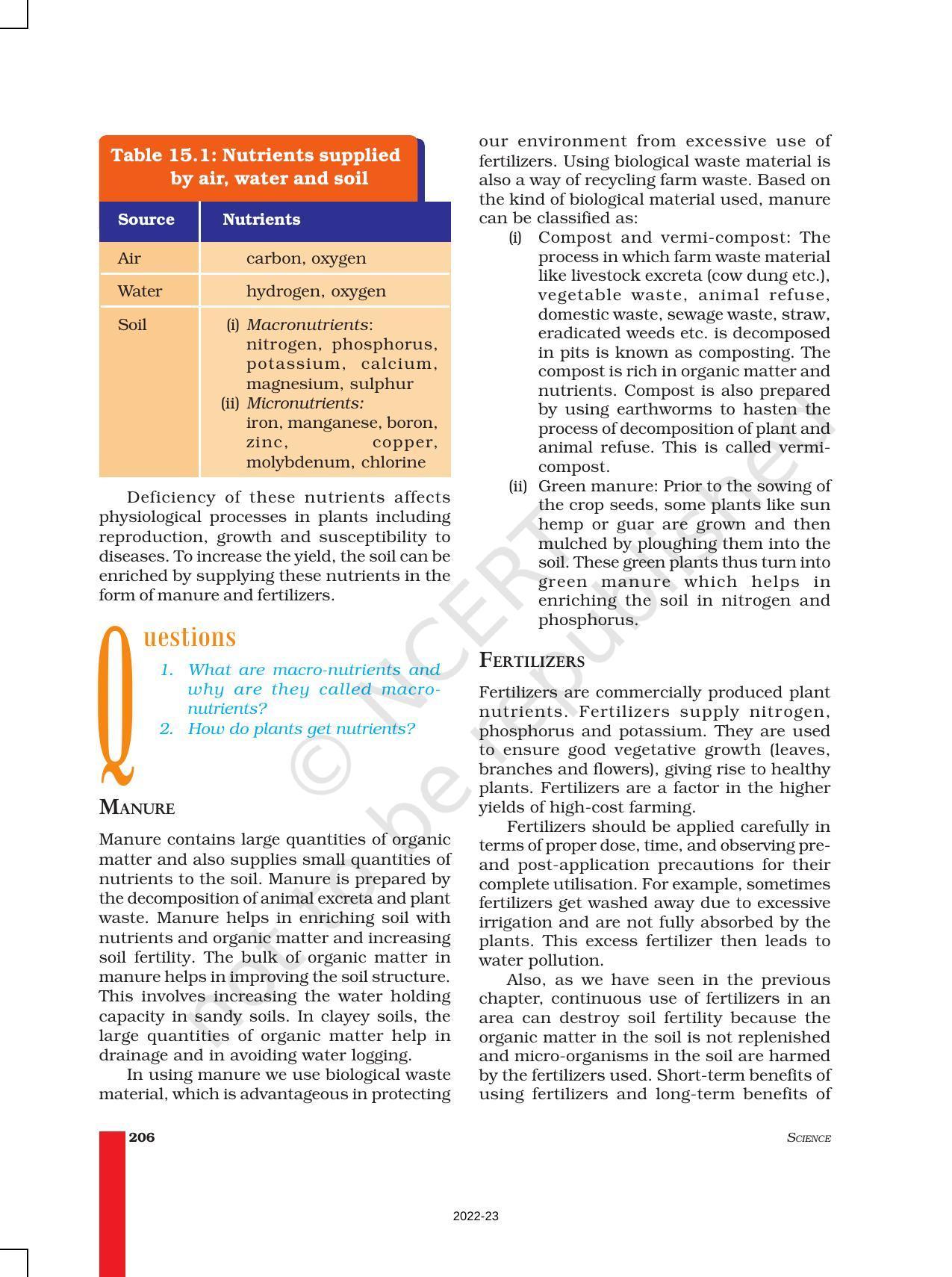 NCERT Book for Class 9 Science Chapter 15 Improvement in Food Resources - Page 4