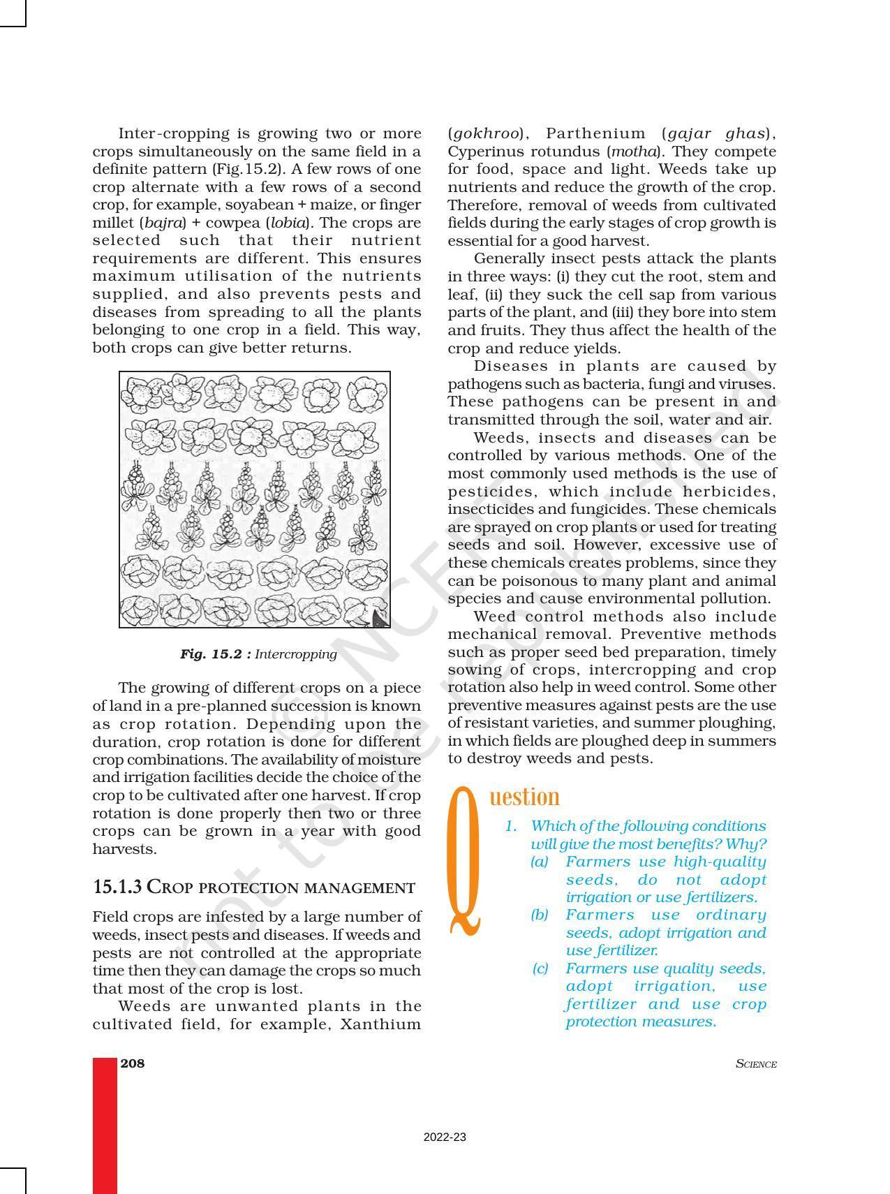 NCERT Book for Class 9 Science Chapter 15 Improvement in Food Resources - Page 6