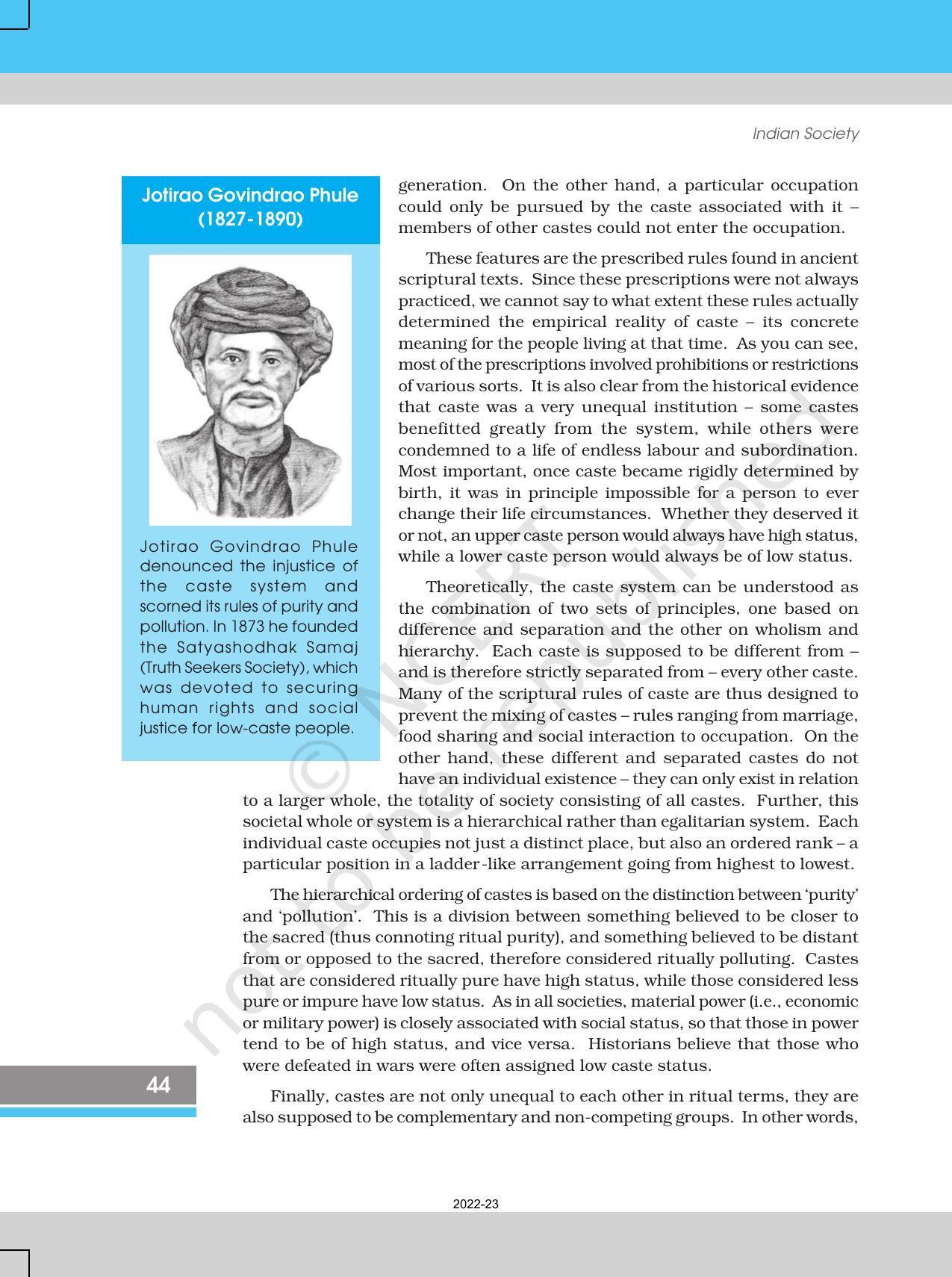 NCERT Book for Class 12 Sociology (Indian Society) Chapter 3 Social Institutions: Continuity and Change - Page 4