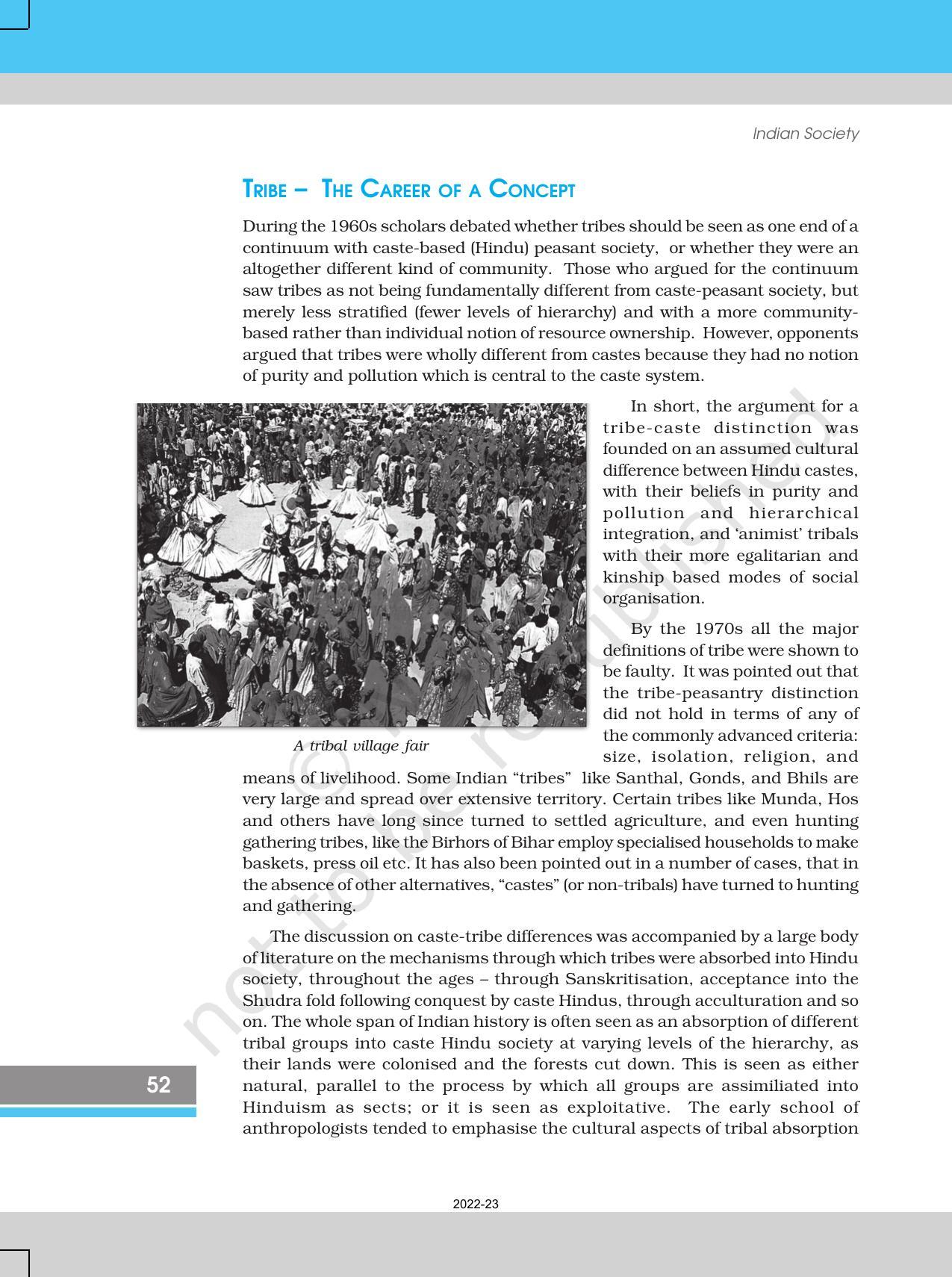 NCERT Book for Class 12 Sociology (Indian Society) Chapter 3 Social Institutions: Continuity and Change - Page 12