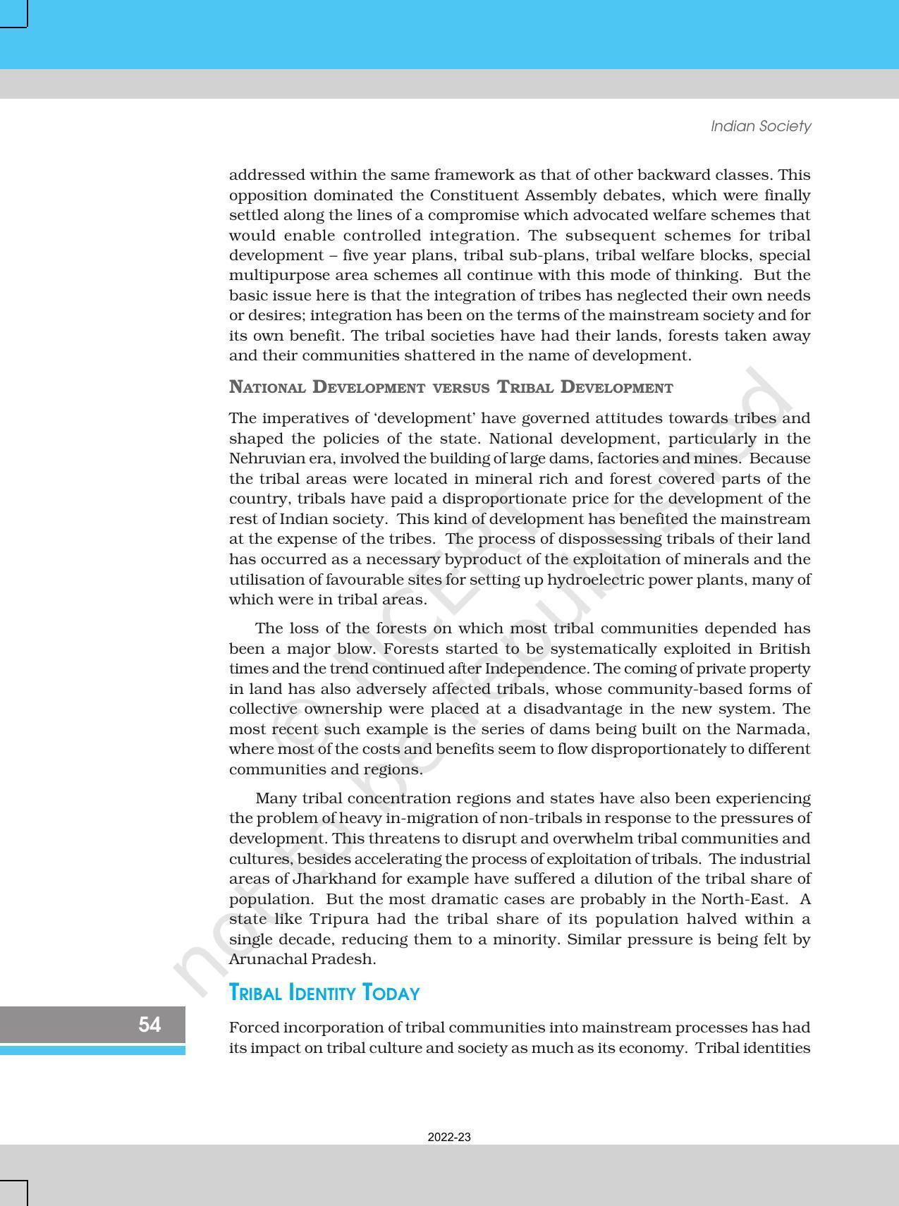 NCERT Book for Class 12 Sociology (Indian Society) Chapter 3 Social Institutions: Continuity and Change - Page 14