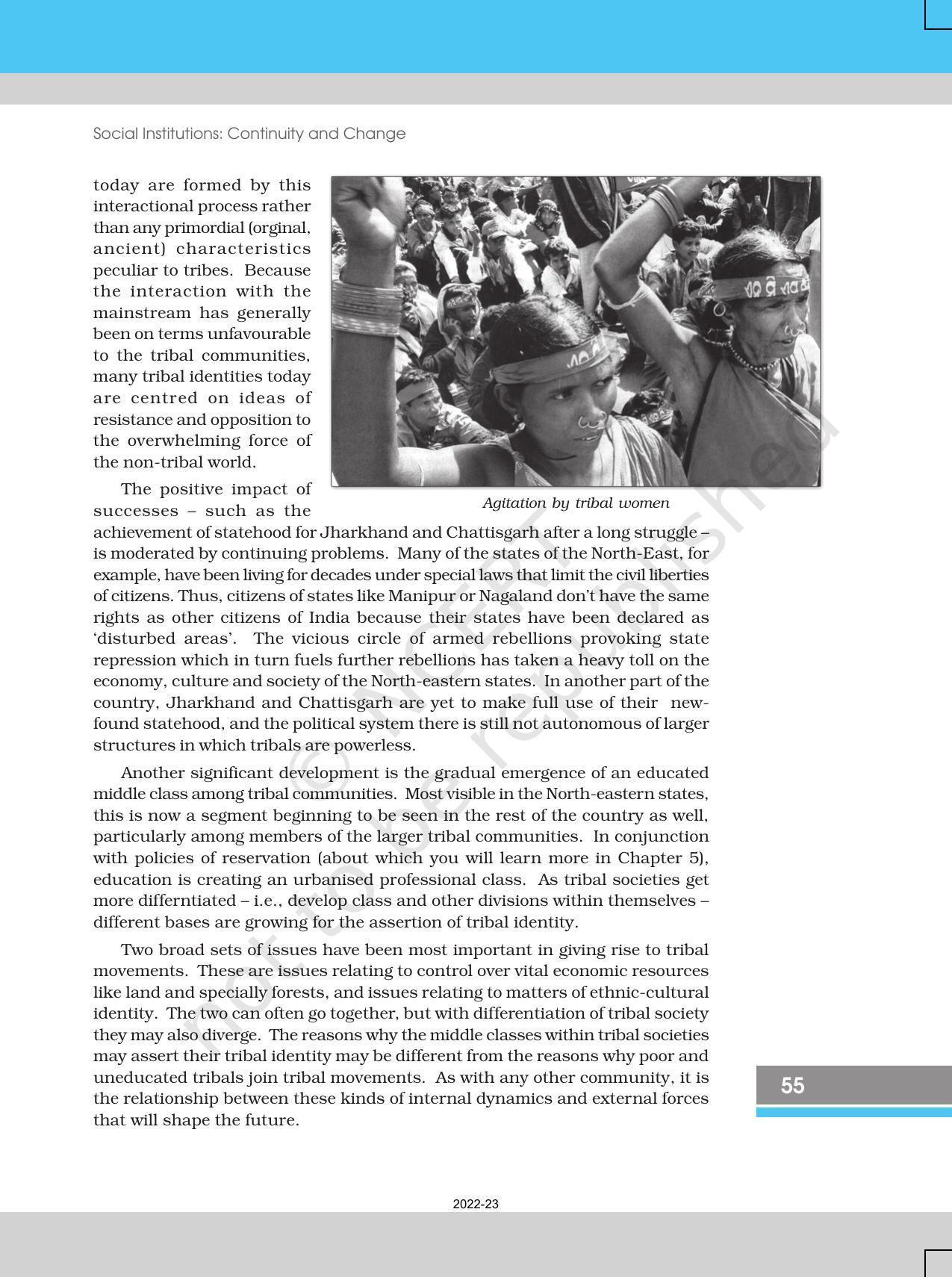 NCERT Book for Class 12 Sociology (Indian Society) Chapter 3 Social Institutions: Continuity and Change - Page 15