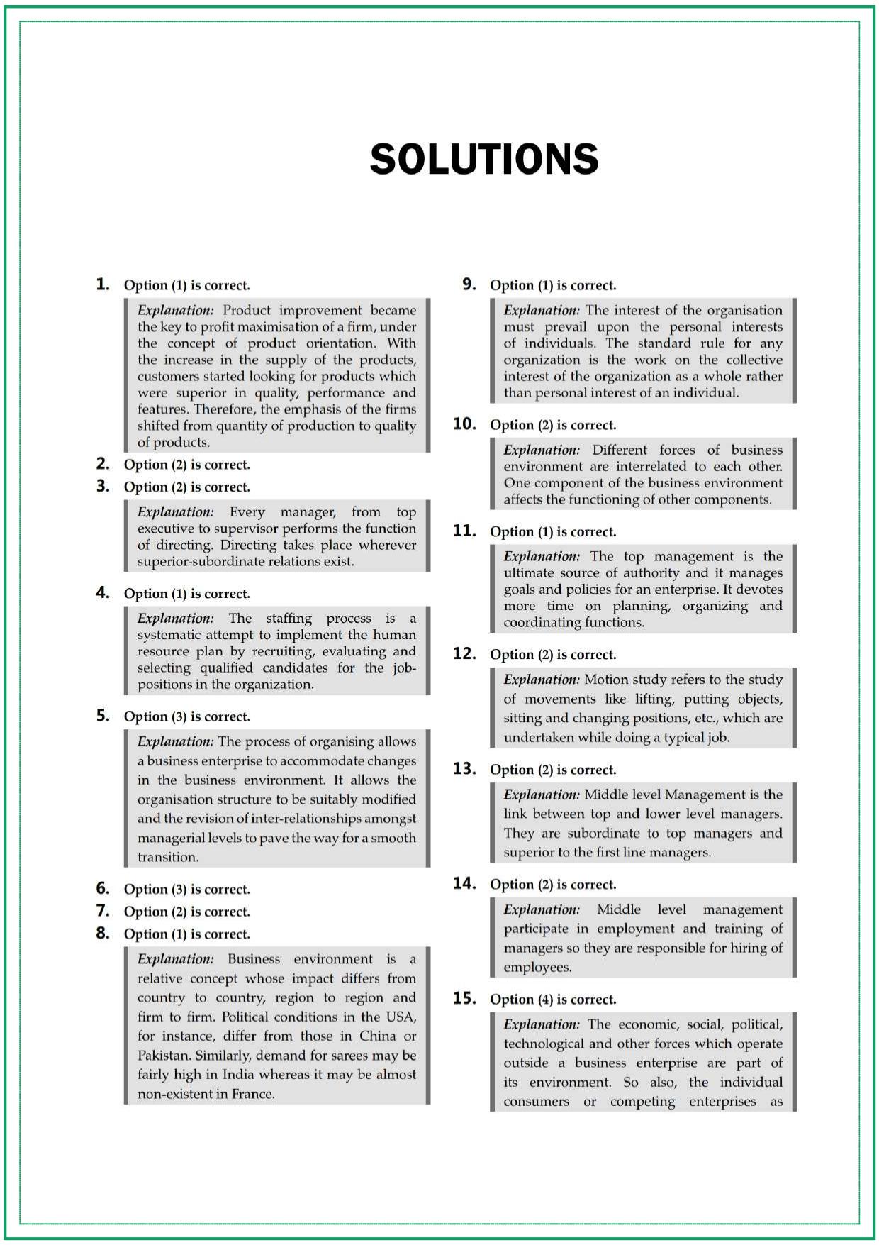 CUET UG Business Studies Sample Paper 4 - Page 5