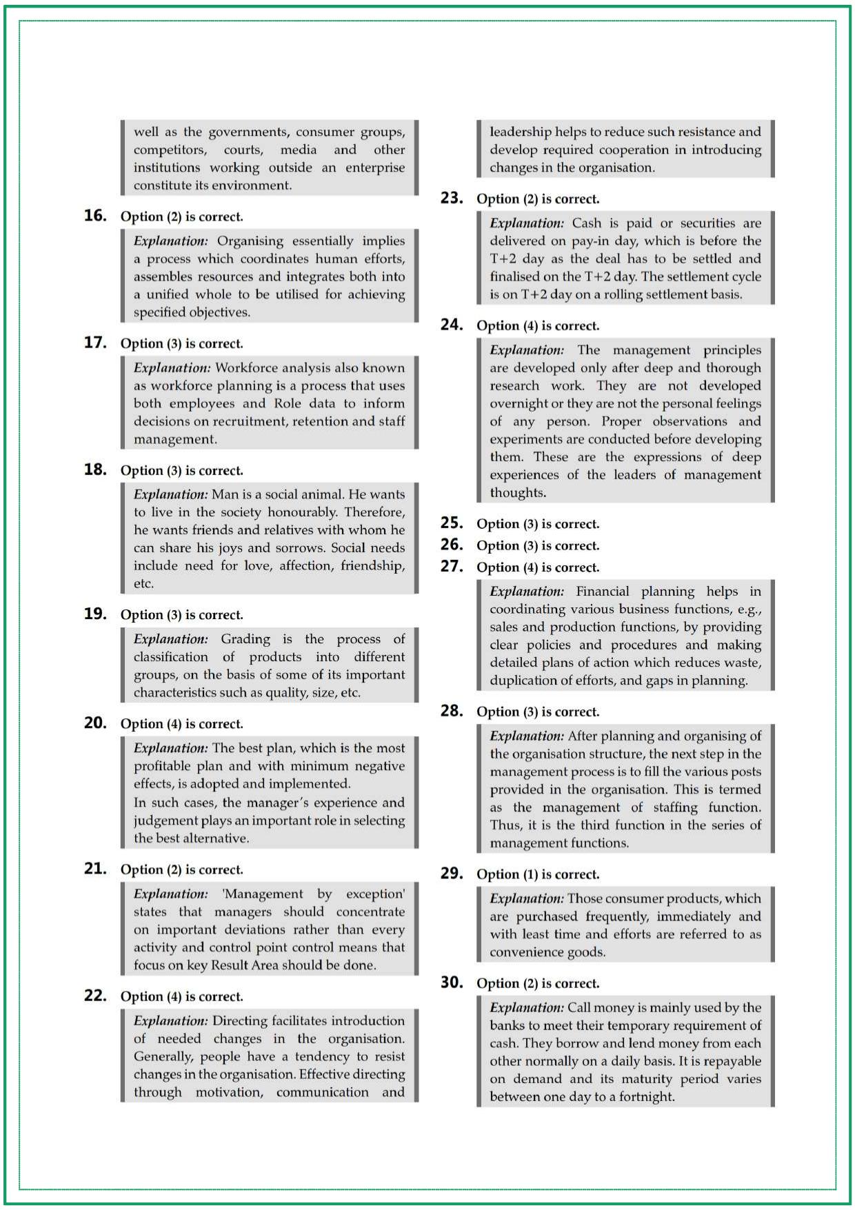 CUET UG Business Studies Sample Paper 4 - Page 6