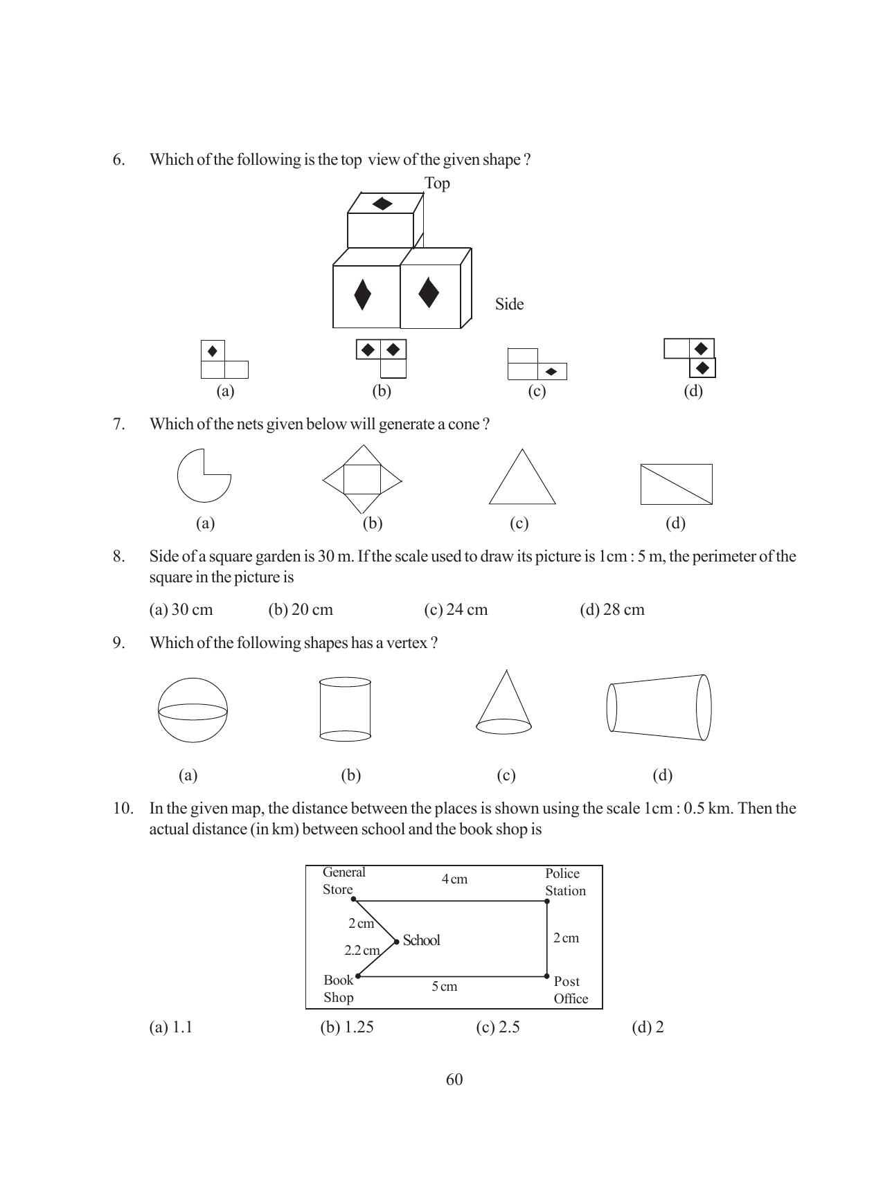 Tripura Board Class 8 Math English Version Workbooks - Page 60