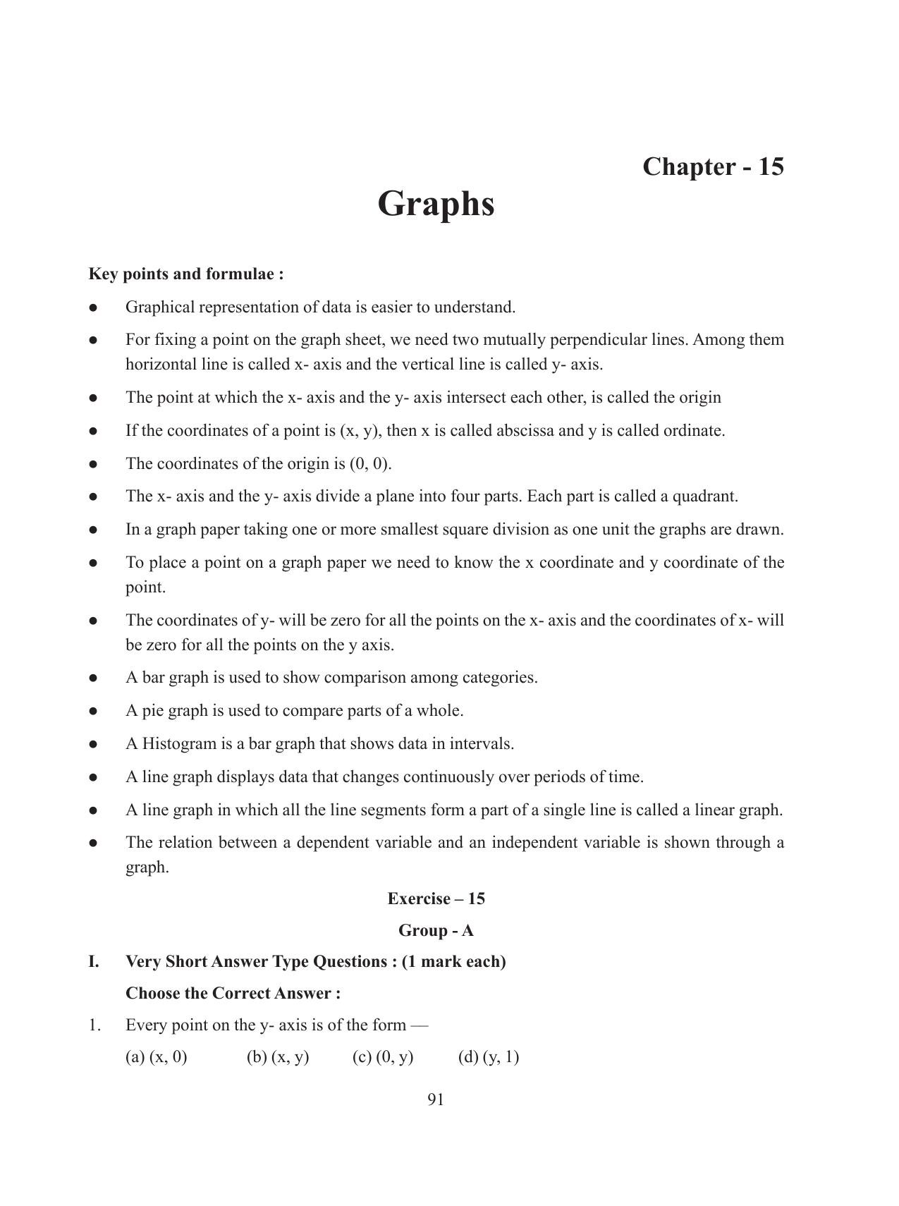 Tripura Board Class 8 Math English Version Workbooks - Page 91
