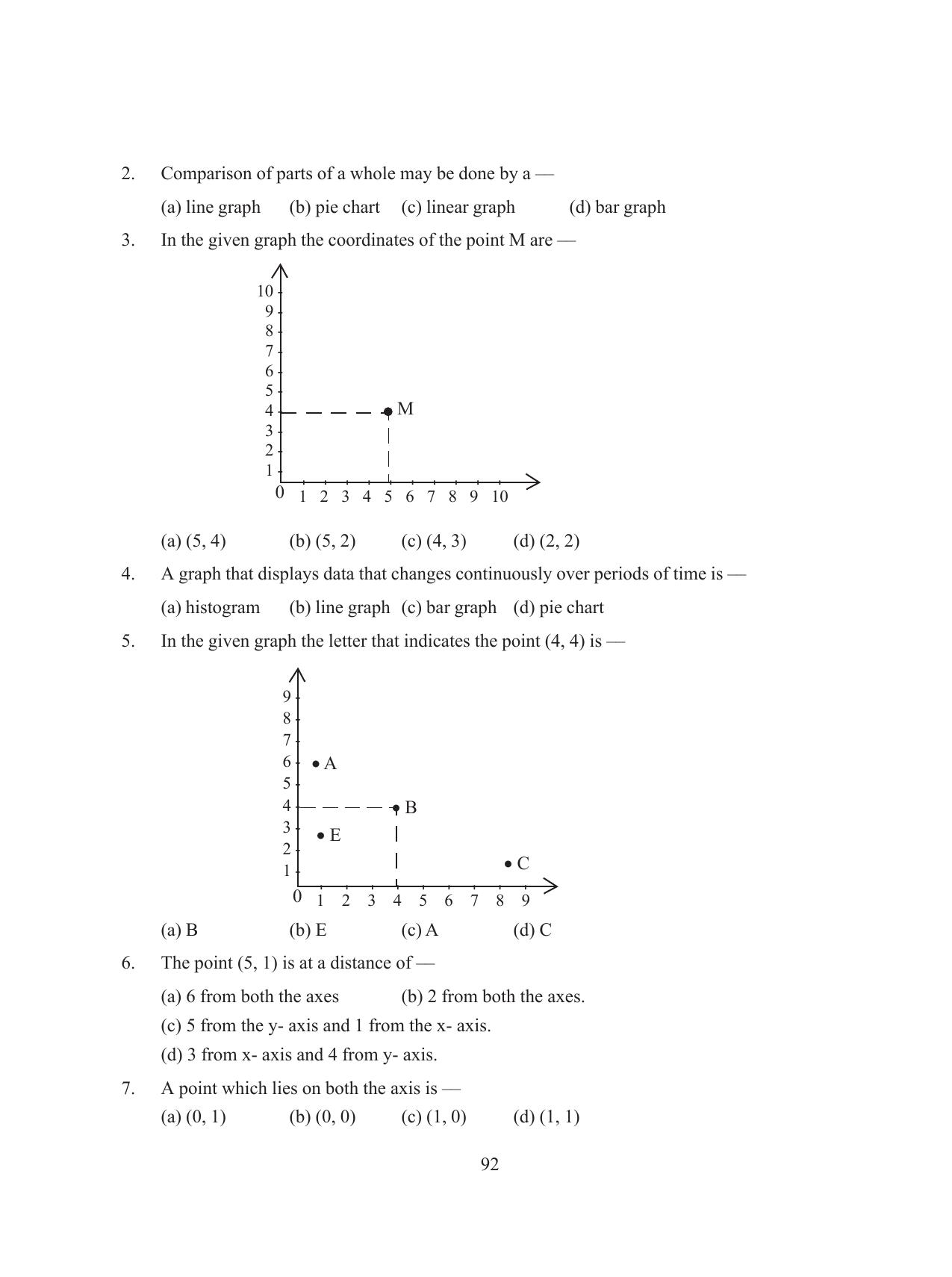 Tripura Board Class 8 Math English Version Workbooks - Page 92