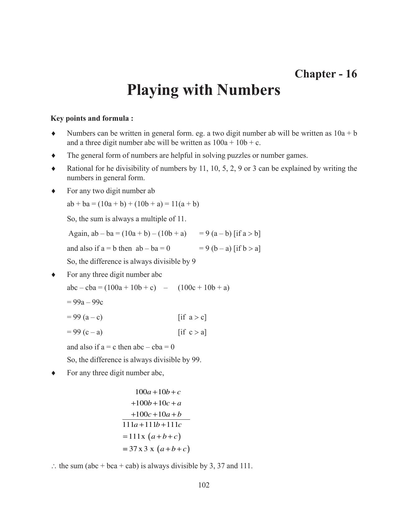 Tripura Board Class 8 Math English Version Workbooks - Page 102
