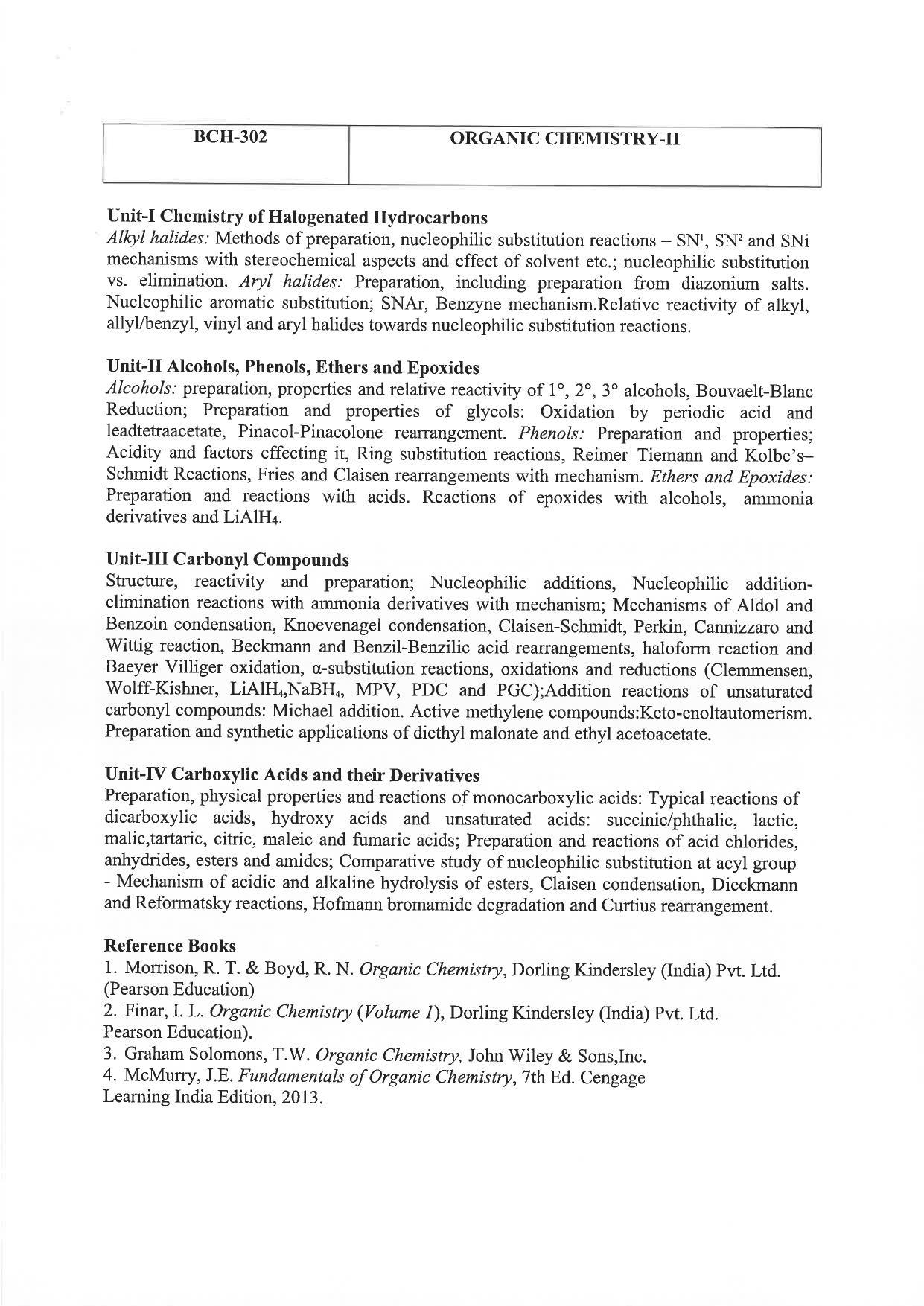 JMI Entrance Exam M26-M.Sc (Chemistry:Materials) / M.Sc (Chemistry:Inorganic) / M.Sc (Chemistry:Organic) / M.Sc (Chemistry:Physical) Syllabus - Page 8