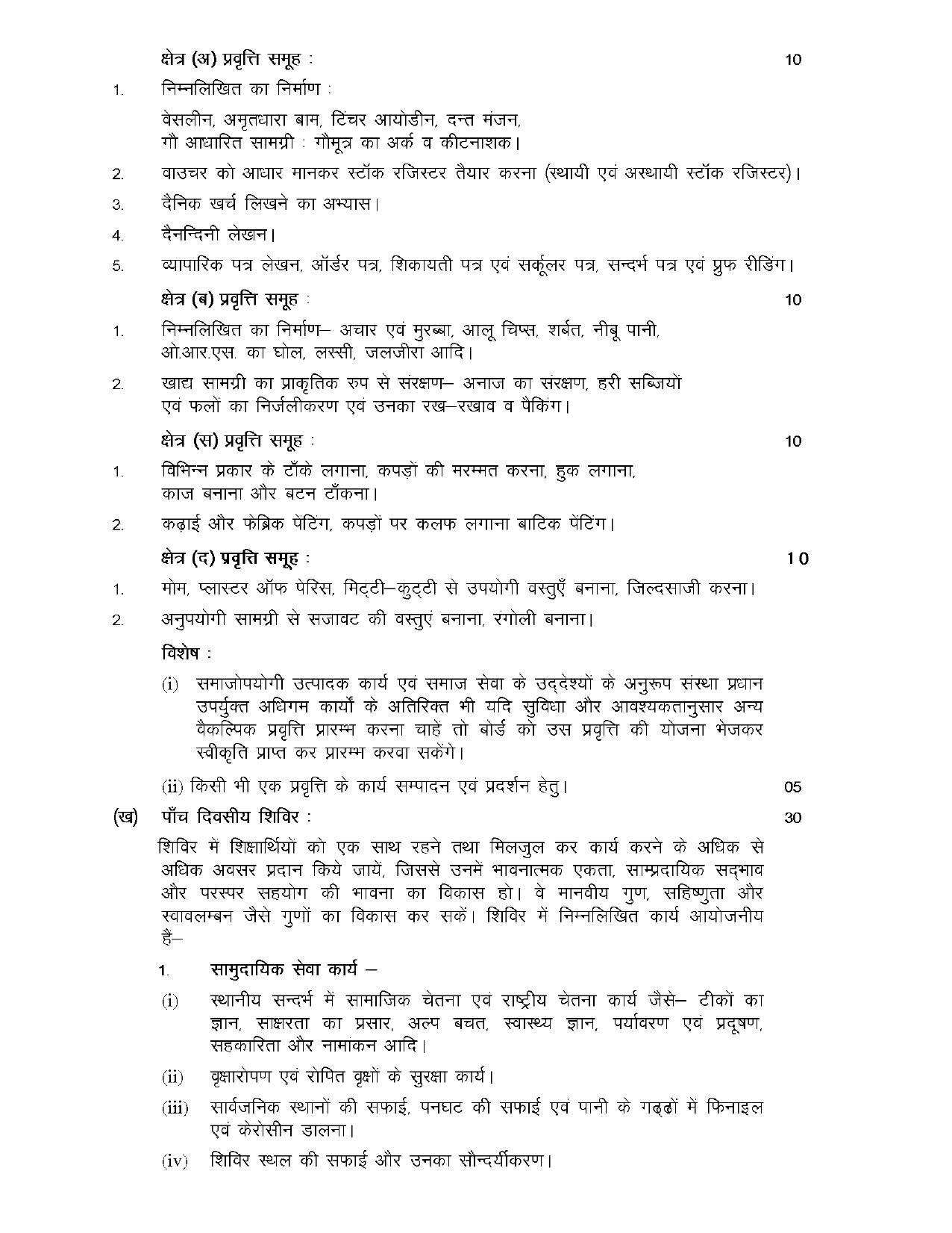 RBSE Class 9 Hindi Syllabus 2024 - Page 31