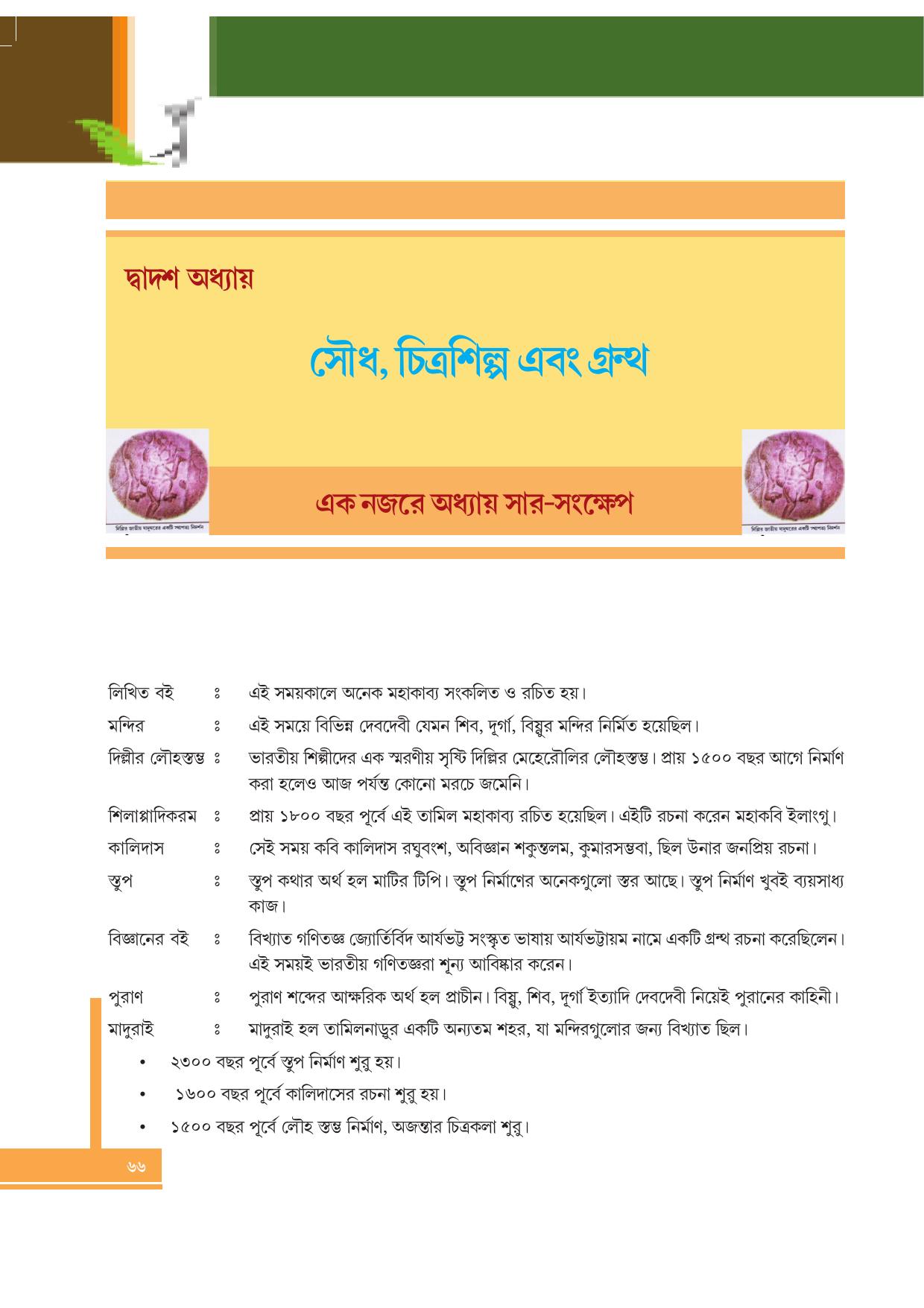 Tripura Board Class 6 Social Science Bengali Version Workbooks - Page 66