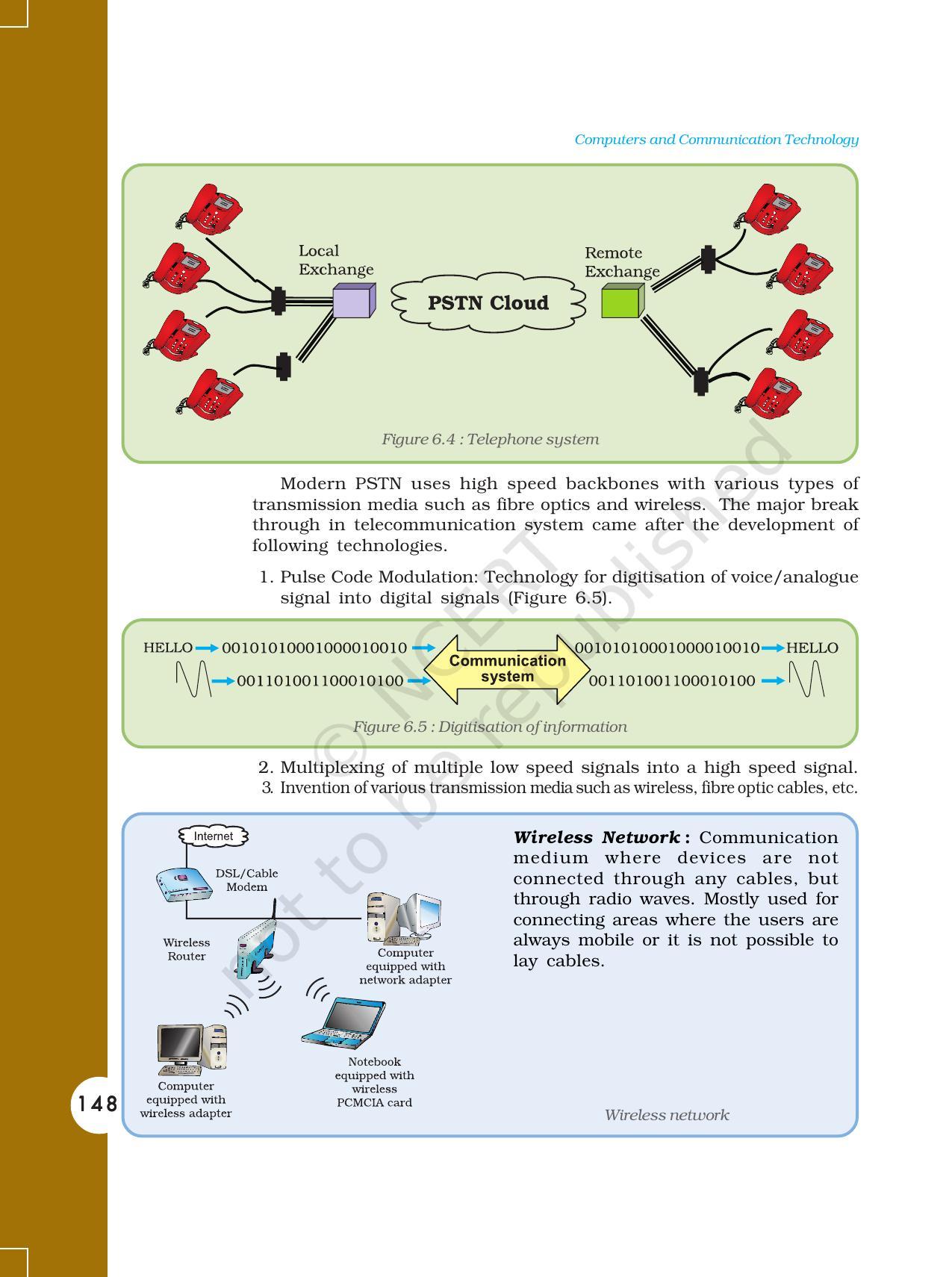 NCERT Book for Class 11 Computers Chapter 6 Convergence of CCT - Page 5