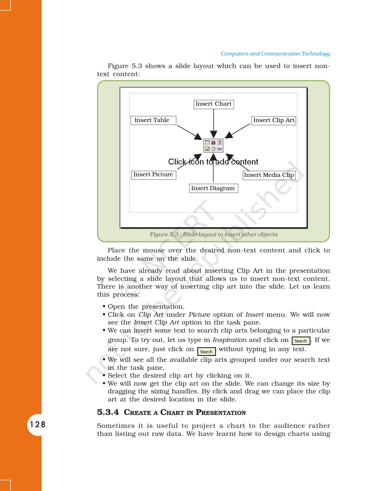 NCERT Book for Class 11 Computers Chapter 5 Electronic Presentation Tool - Page 6