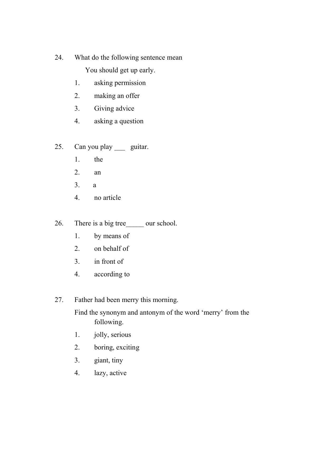 AP DEECET SOCIAL STUDIES (English Medium) 2022 Question Paper - Page 7