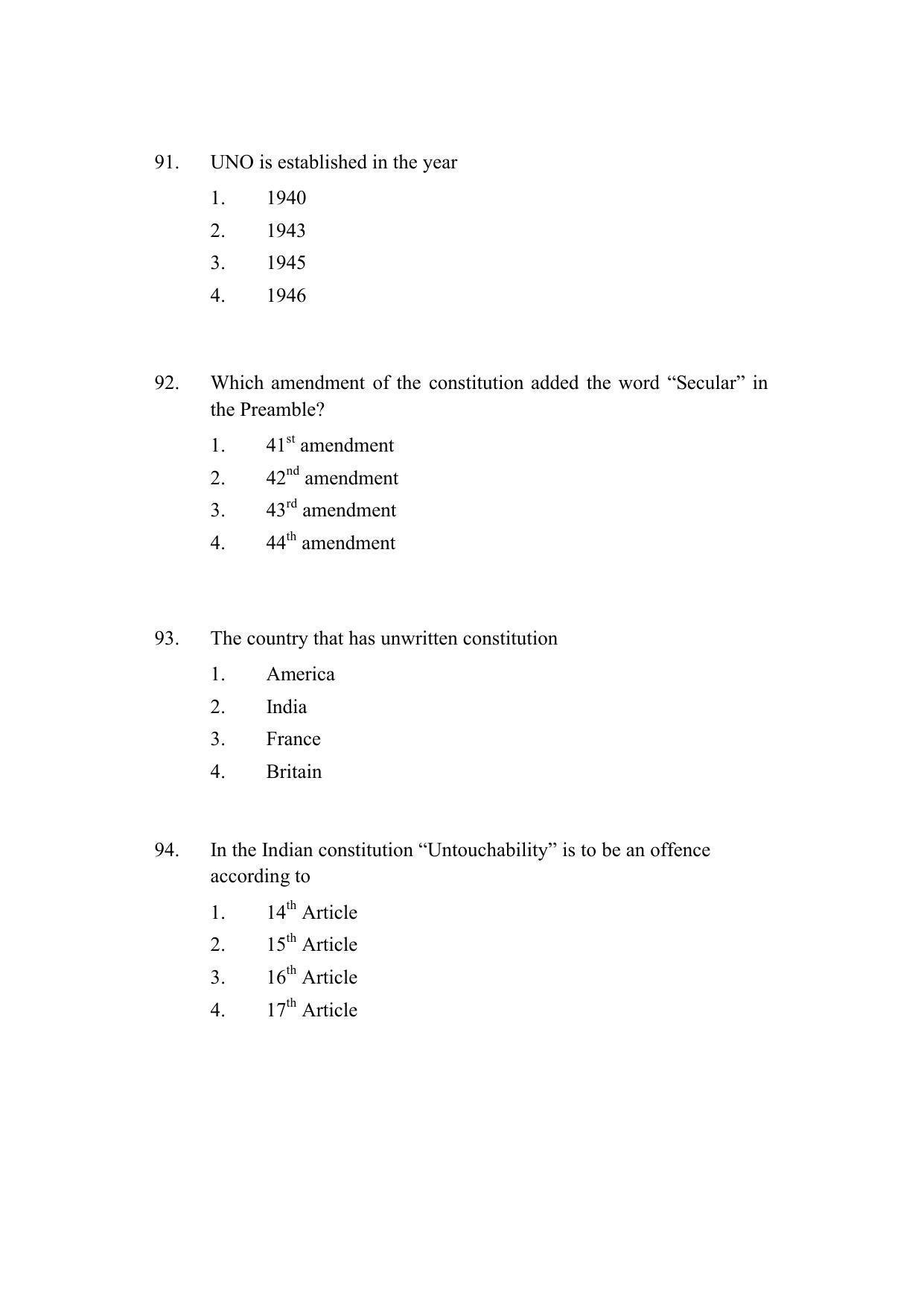 AP DEECET SOCIAL STUDIES (English Medium) 2022 Question Paper - Page 24