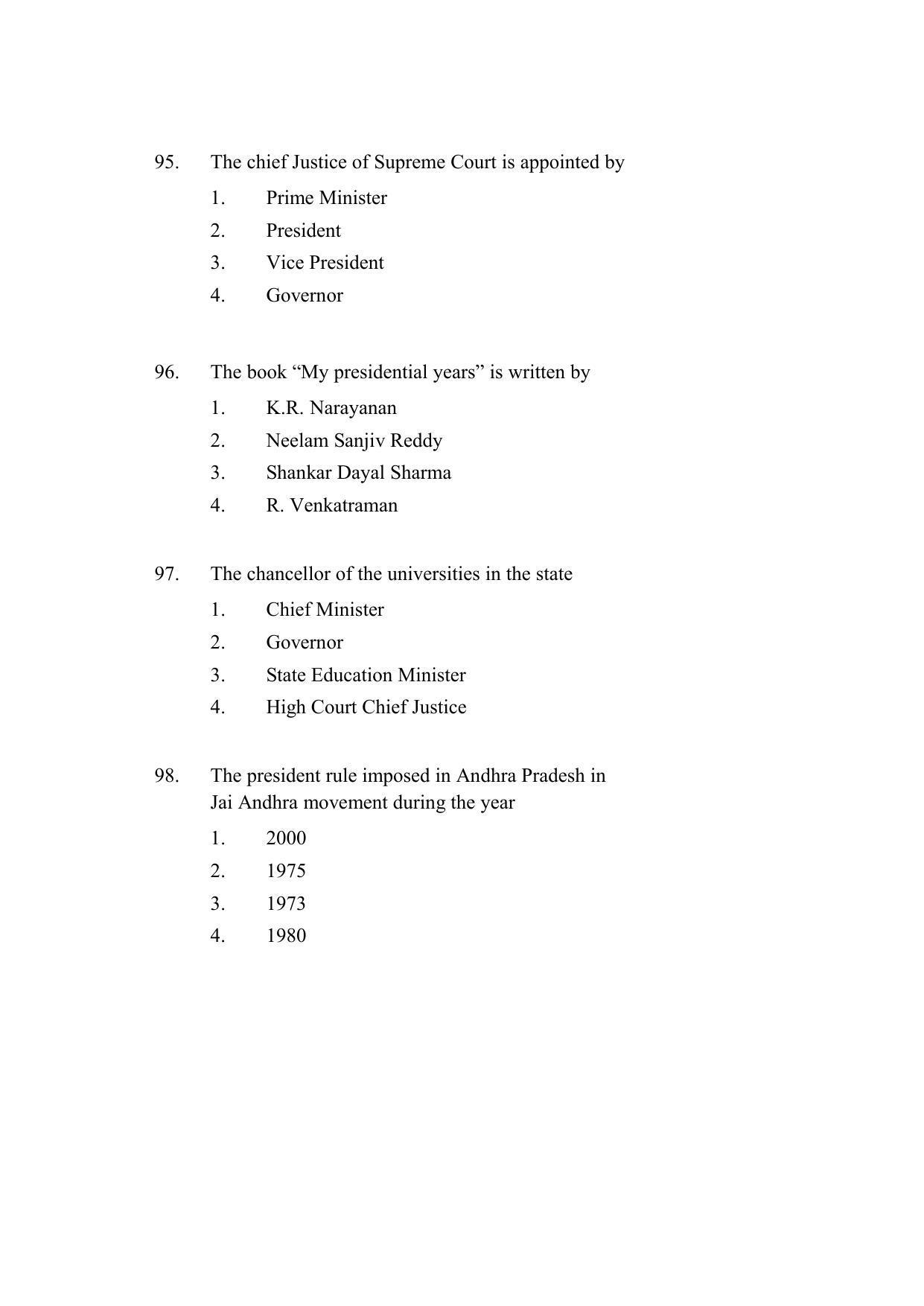 AP DEECET SOCIAL STUDIES (English Medium) 2022 Question Paper - Page 25