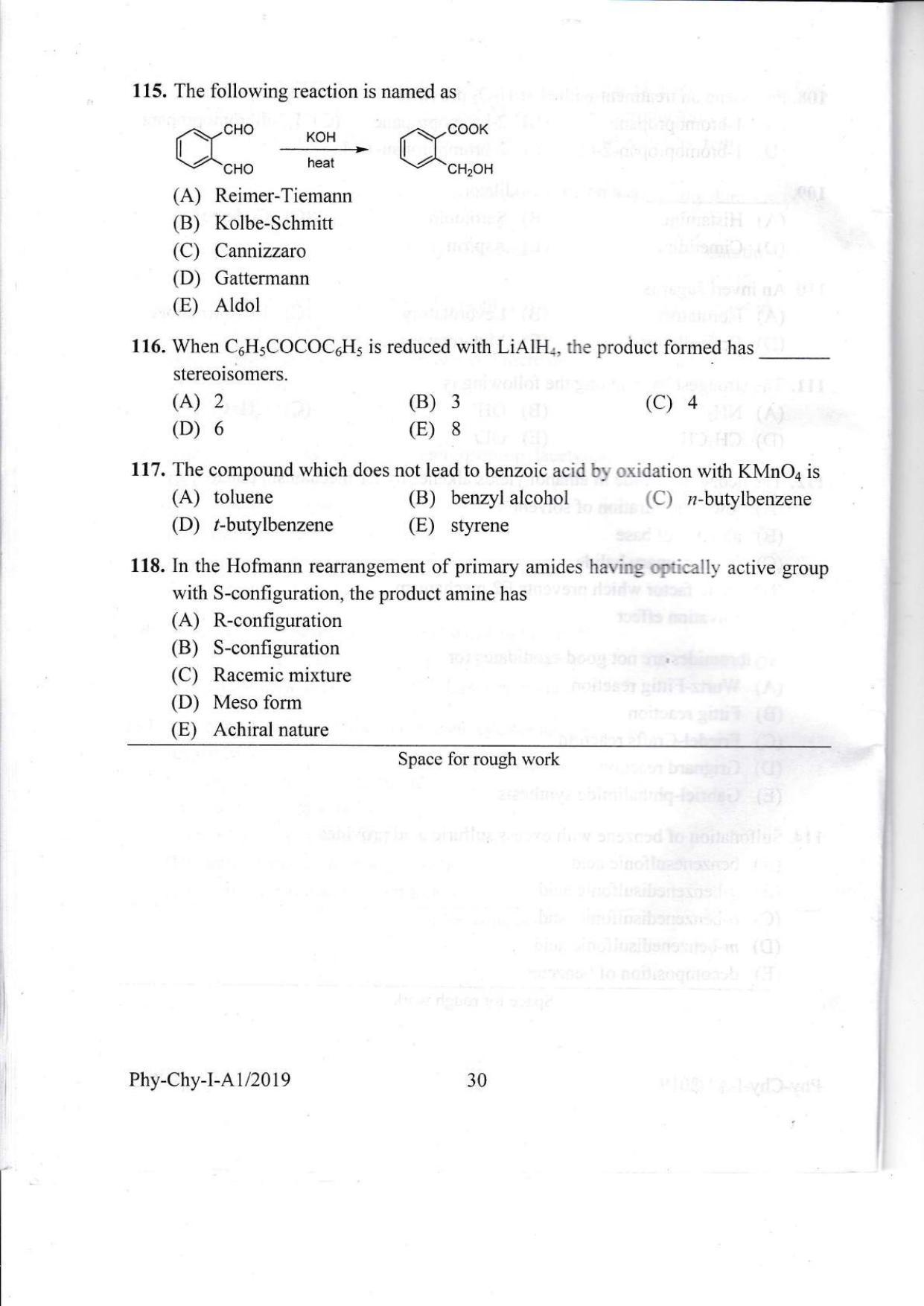 KEAM Paper I 2019 Question Paper - Page 30