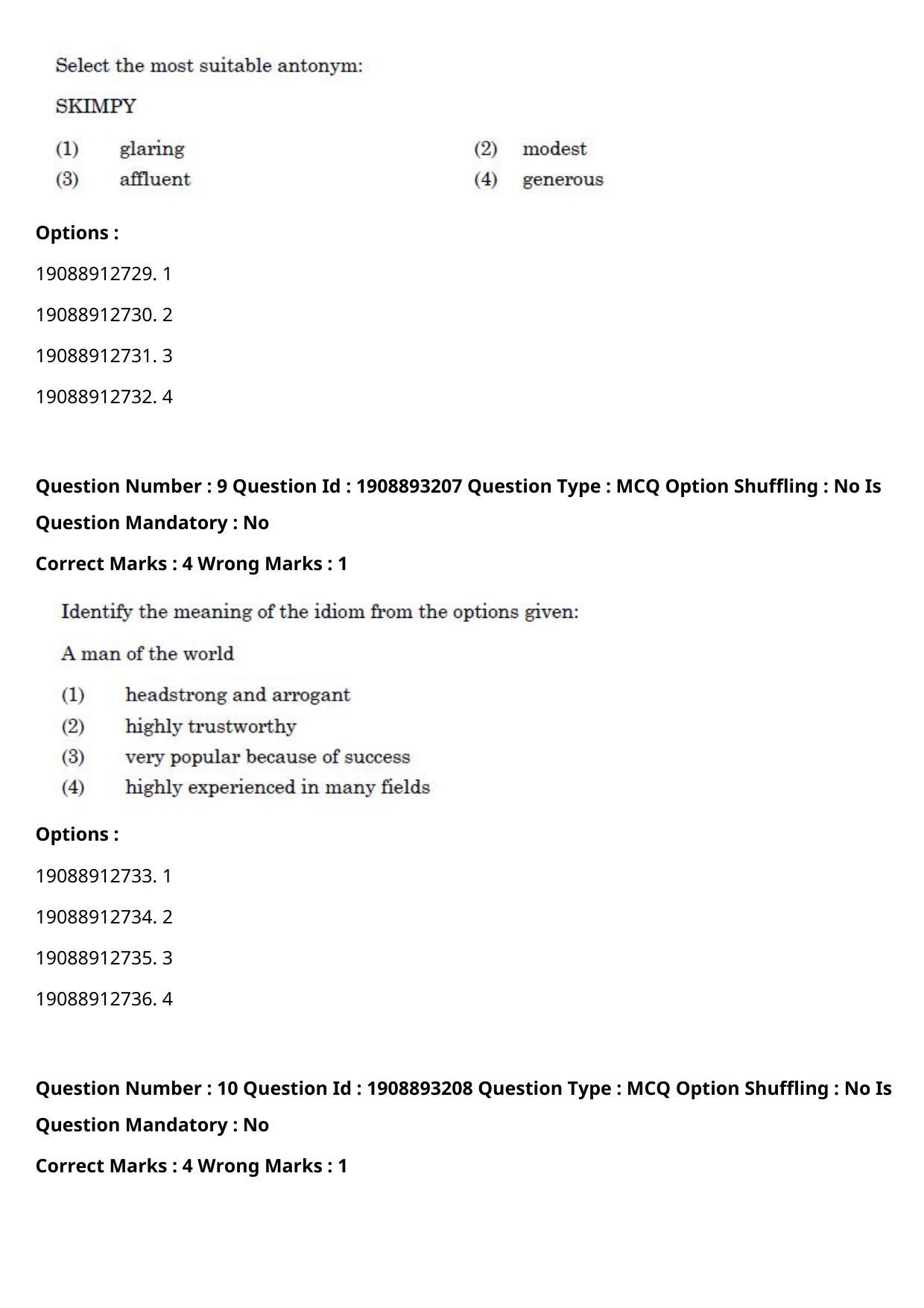 CUET PG 2021 PGQP20 Question Paper - Page 6