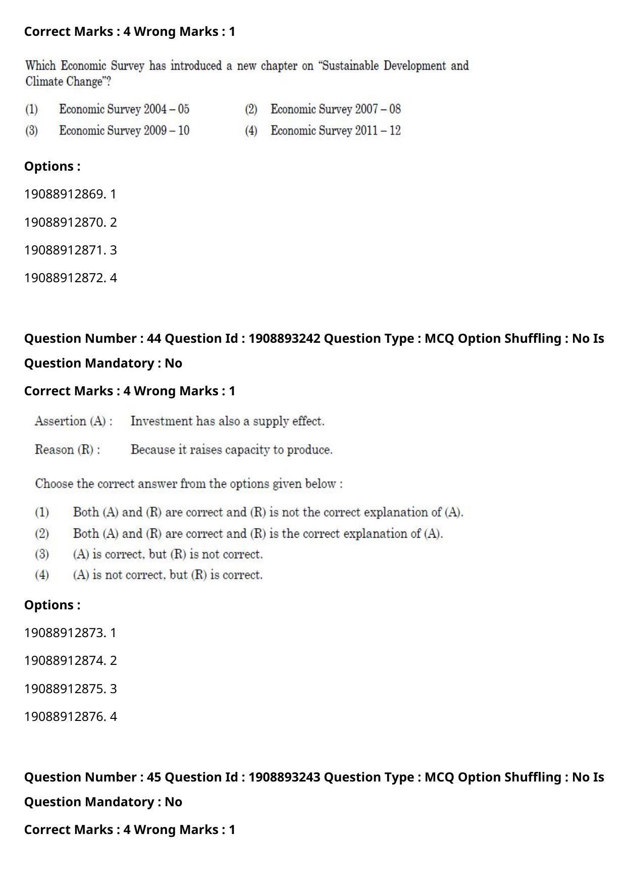 CUET PG 2021 PGQP20 Question Paper - Page 23