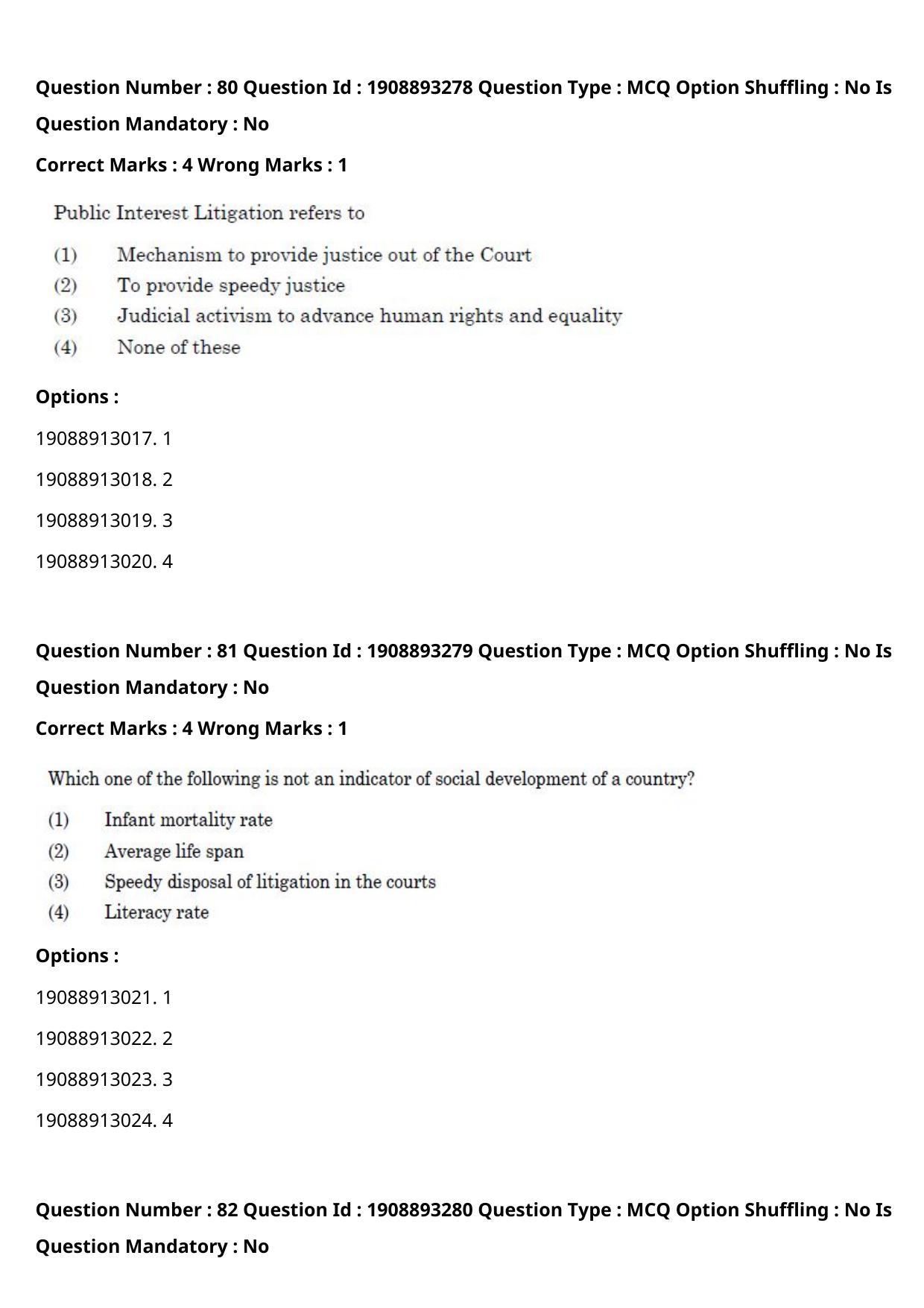 CUET PG 2021 PGQP20 Question Paper - Page 40