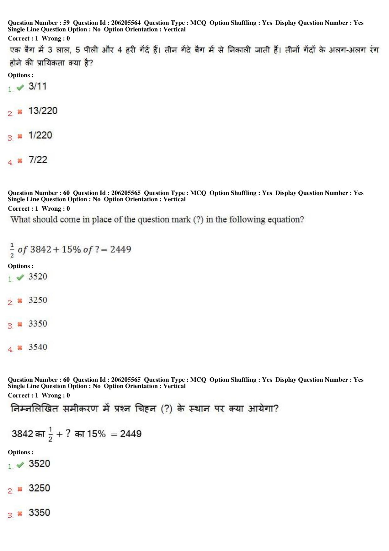 MP CPCT 19th Nov 2017 English Question Paper Shift 2 - Page 43