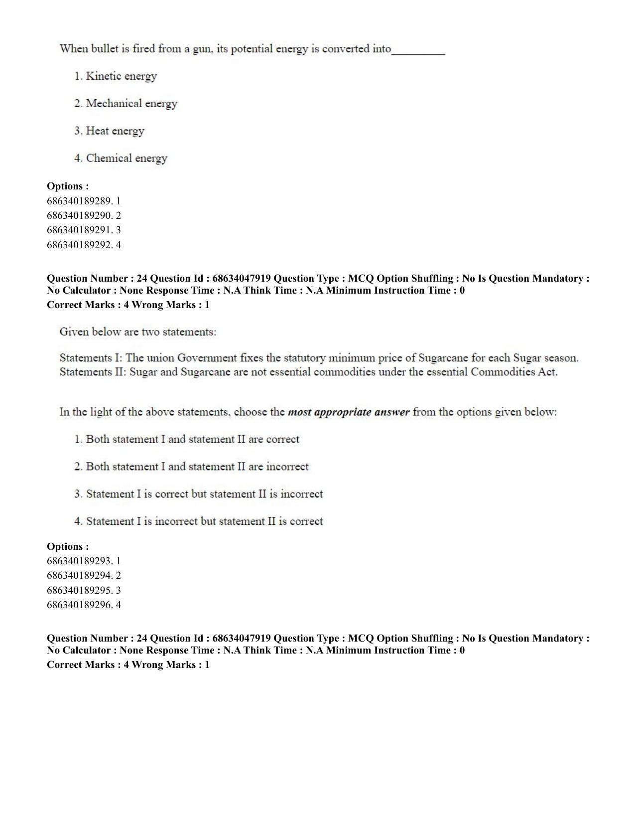 CUET PG 2023: HUQP21 – Social Work (Eng)-Shift 2 (30-06-2023) Question Paper - Page 24