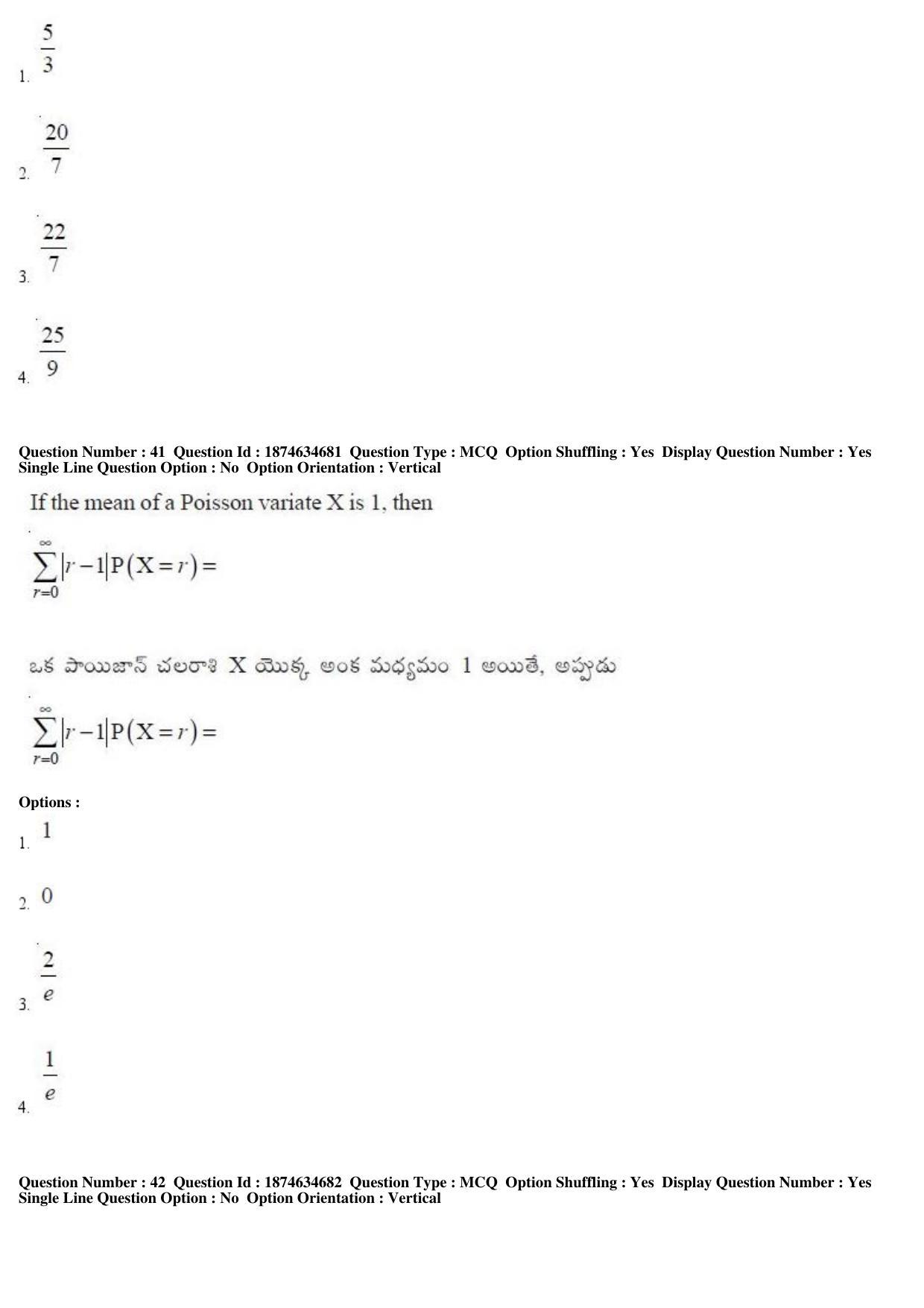 TS EAMCET 2019 Engineering Question Paper with Key (23 April 2019 Forenoon) - Page 25