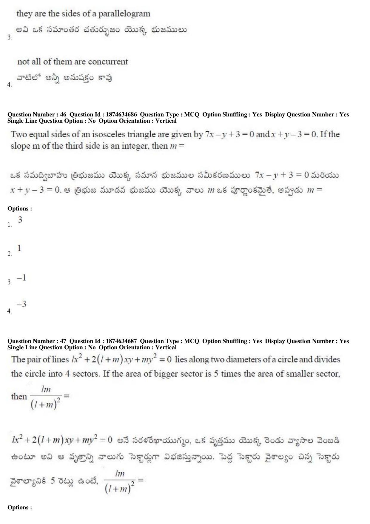 TS EAMCET 2019 Engineering Question Paper with Key (23 April 2019 Forenoon) - Page 28