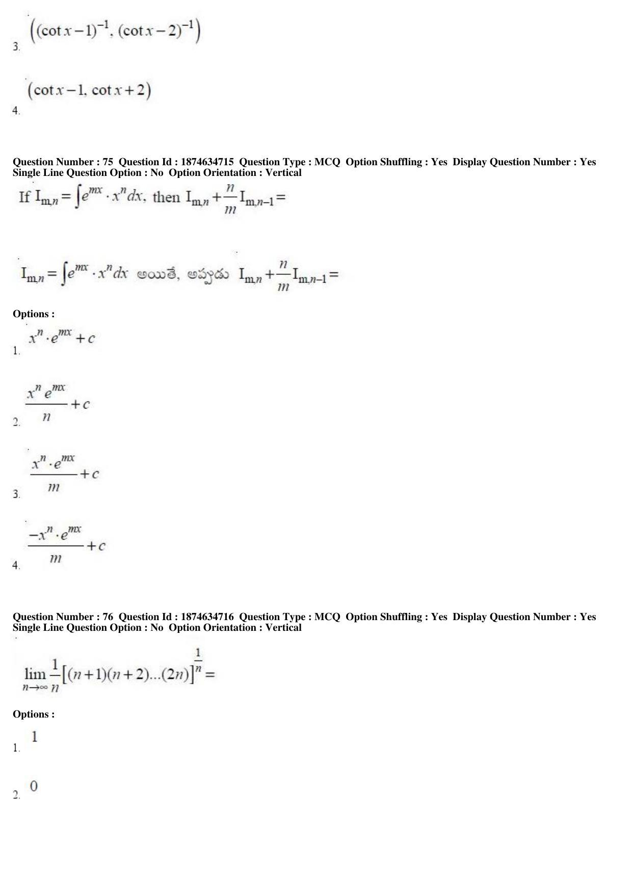 TS EAMCET 2019 Engineering Question Paper with Key (23 April 2019 Forenoon) - Page 44