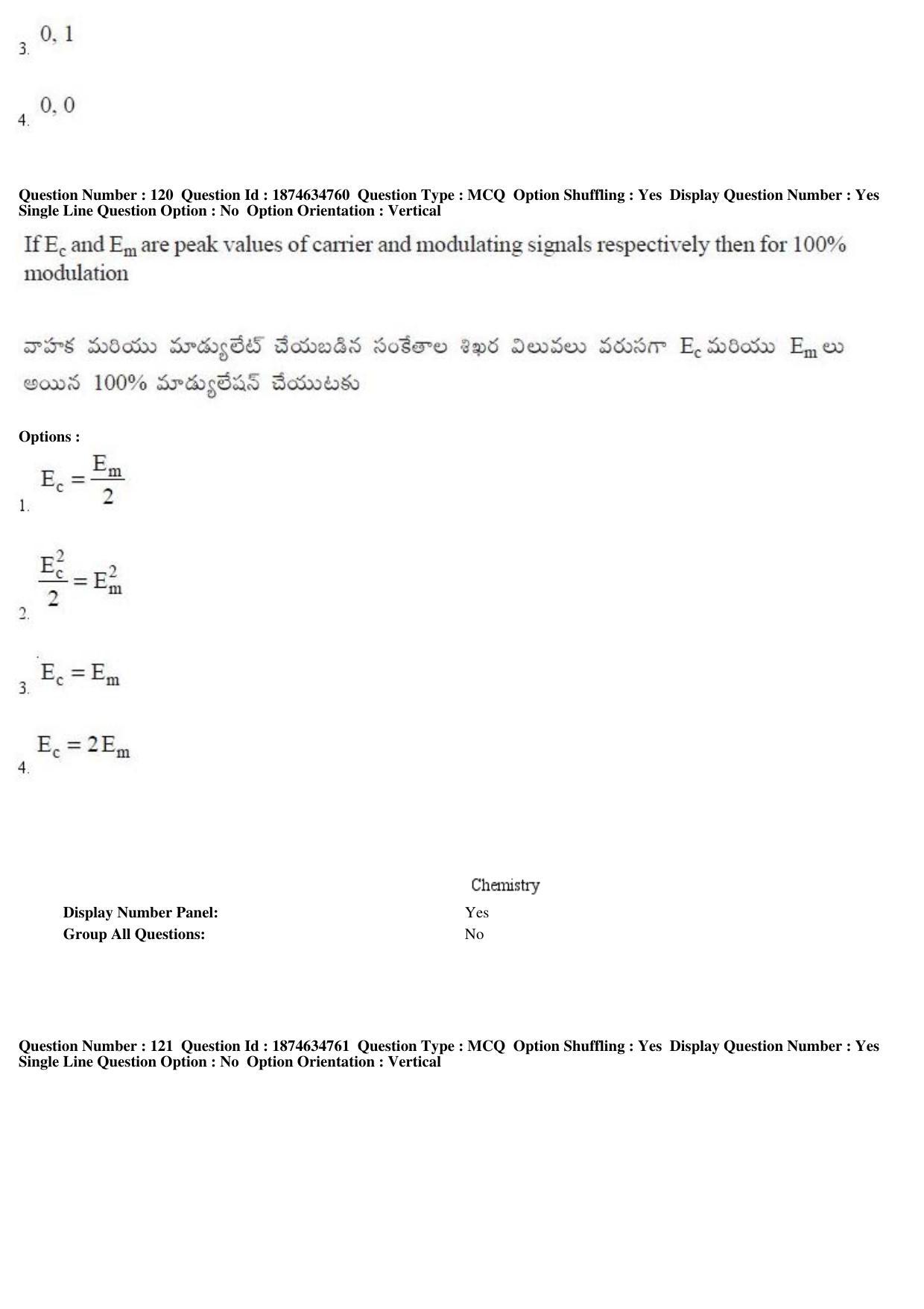 TS EAMCET 2019 Engineering Question Paper with Key (23 April 2019 Forenoon) - Page 75