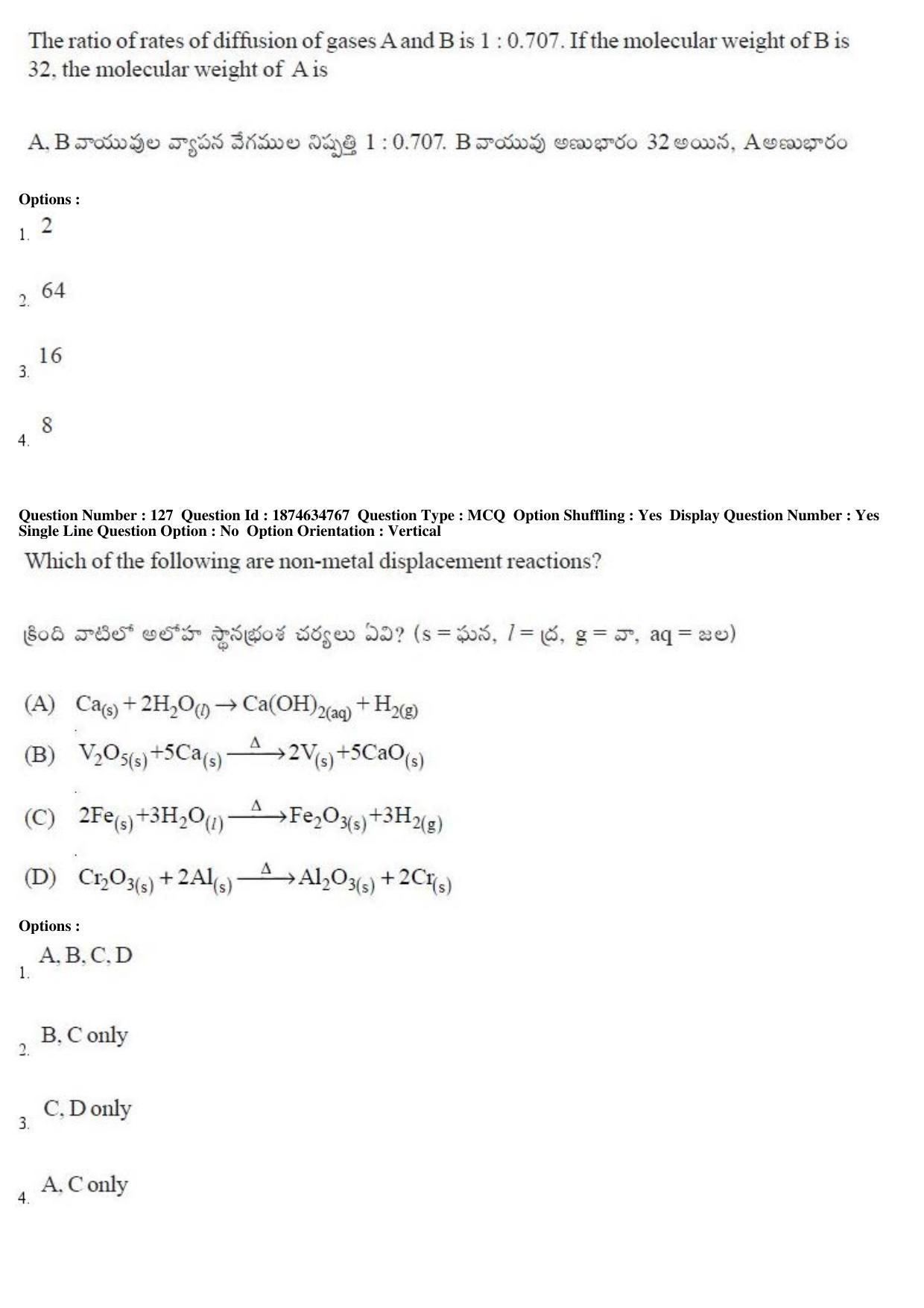 TS EAMCET 2019 Engineering Question Paper with Key (23 April 2019 Forenoon) - Page 79