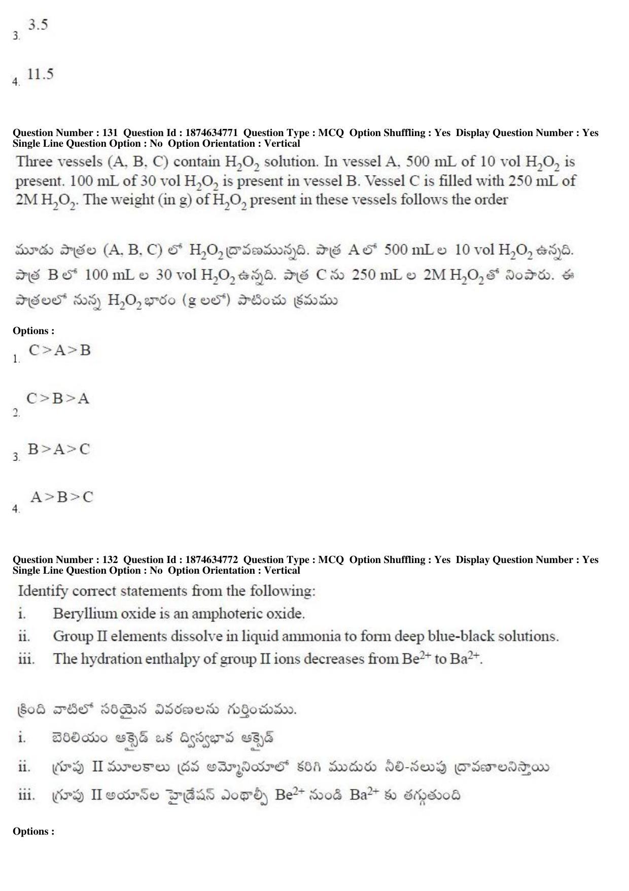 TS EAMCET 2019 Engineering Question Paper with Key (23 April 2019 Forenoon) - Page 82