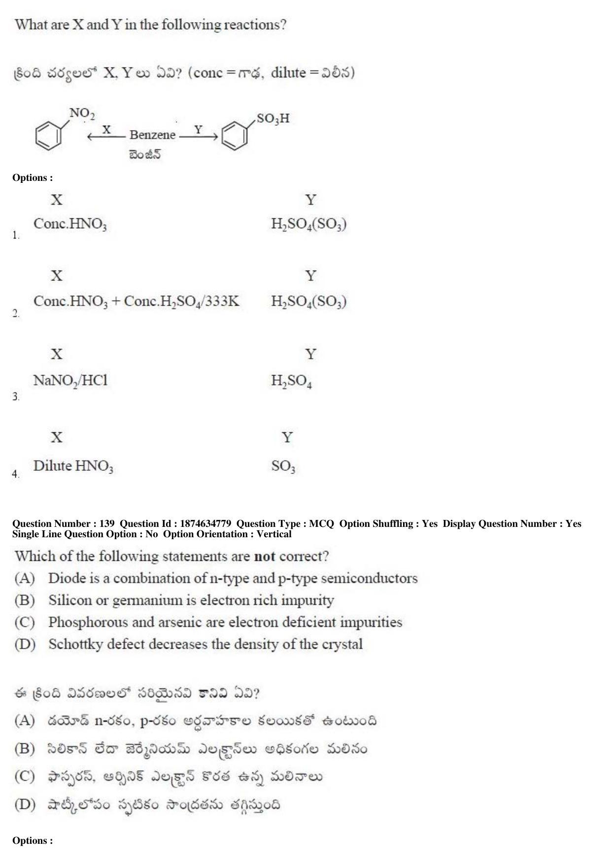 TS EAMCET 2019 Engineering Question Paper with Key (23 April 2019 Forenoon) - Page 87