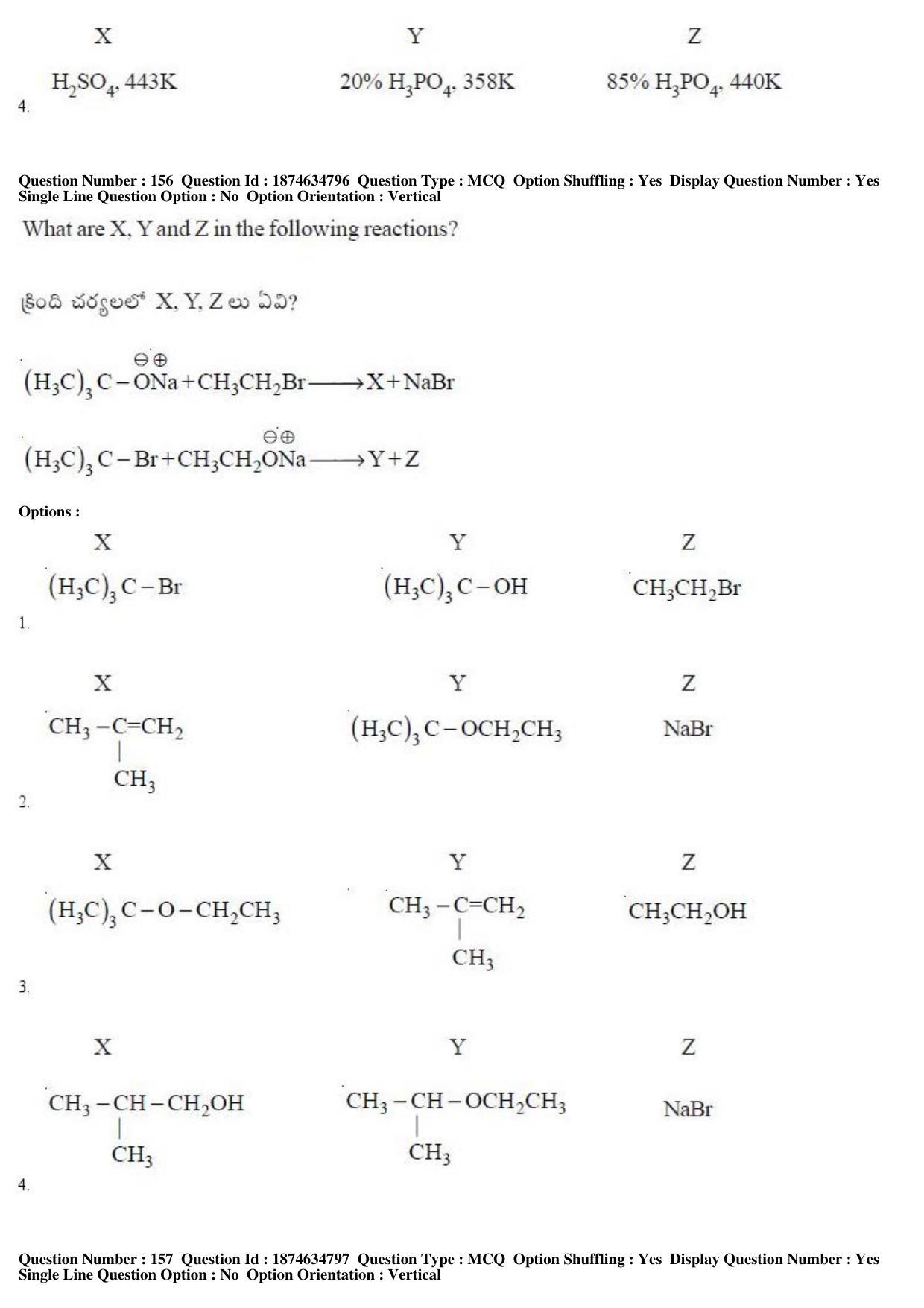 TS EAMCET 2019 Engineering Question Paper with Key (23 April 2019 Forenoon) - Page 98