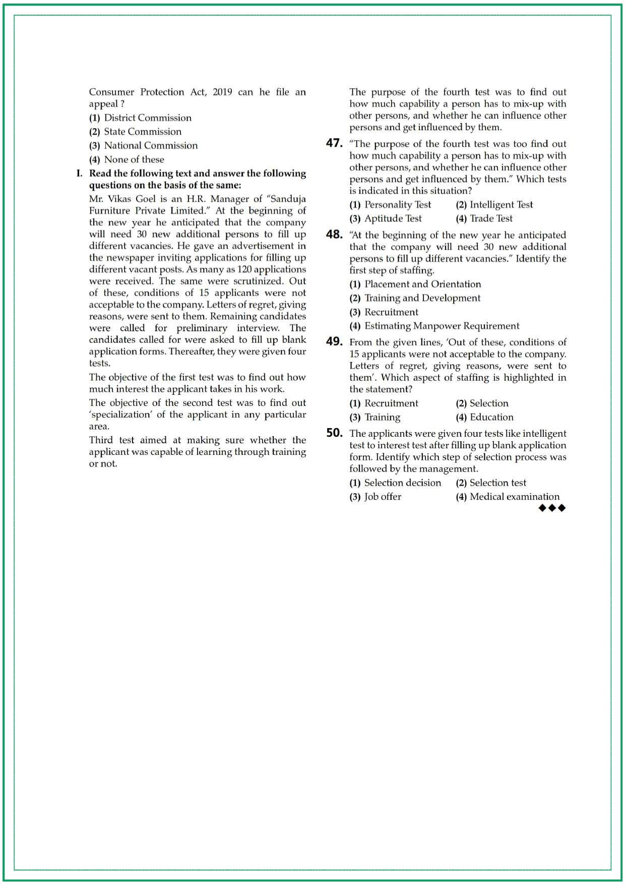 CUET UG Business Studies Sample Paper 6 - Page 5