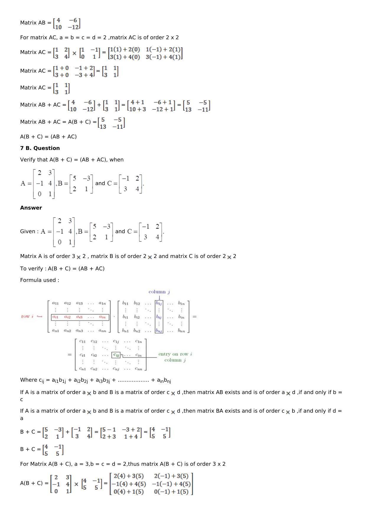 Chapter 5: Matrices Solutions: RS Aggarwal Class 12 Solutions  - Page 27