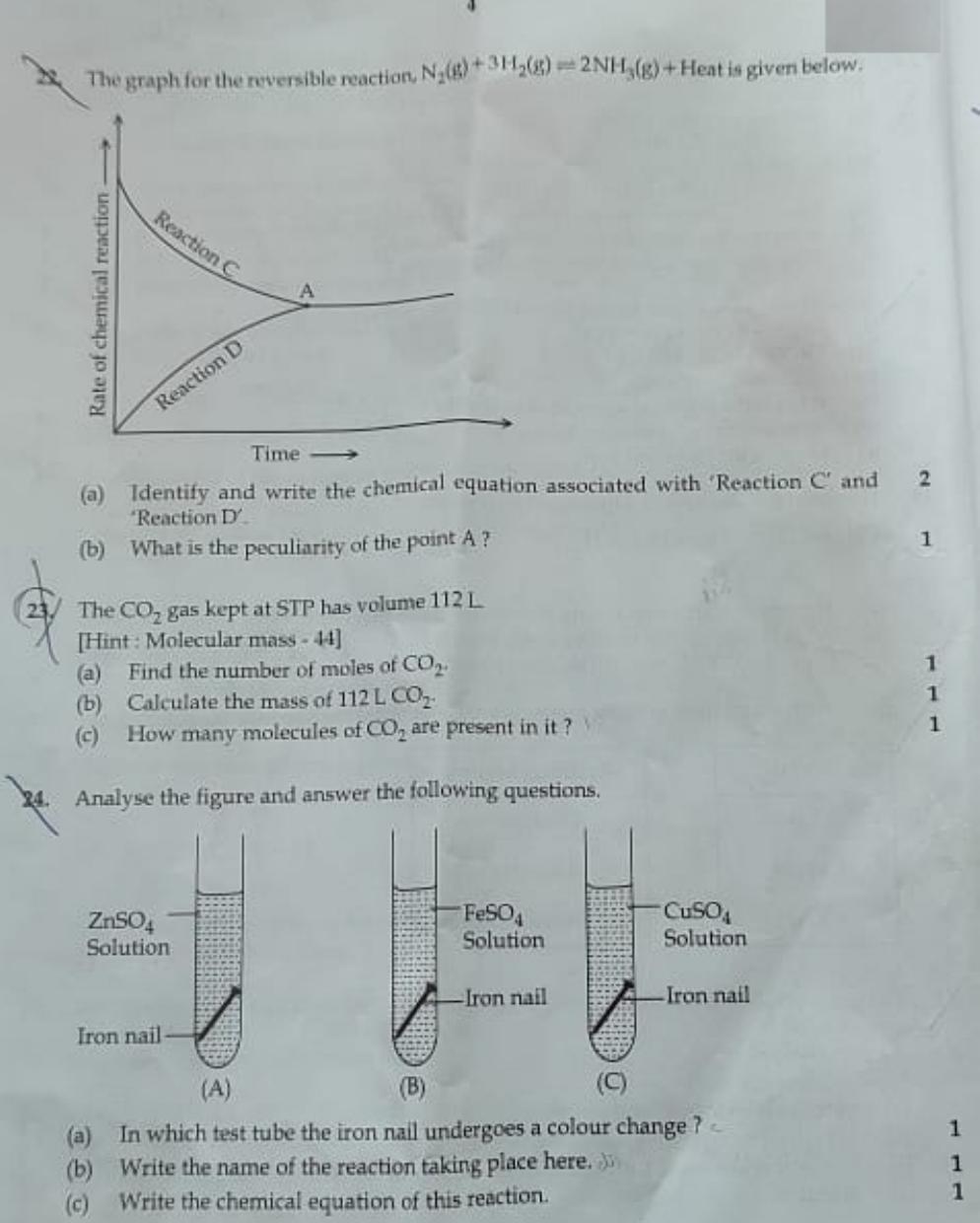 Kerala SSLC 2021 Chemistry Question Paper (EM) - Page 4