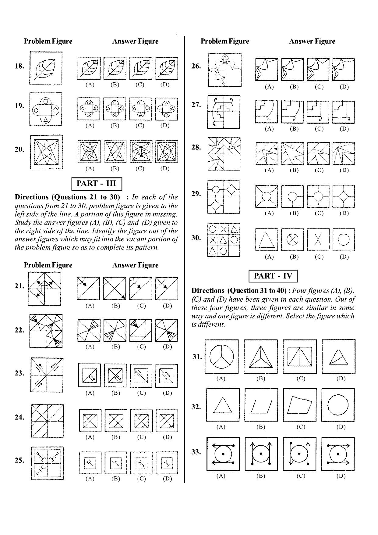 JNVST Class 6 2010 Question Paper with Solutions - Page 2