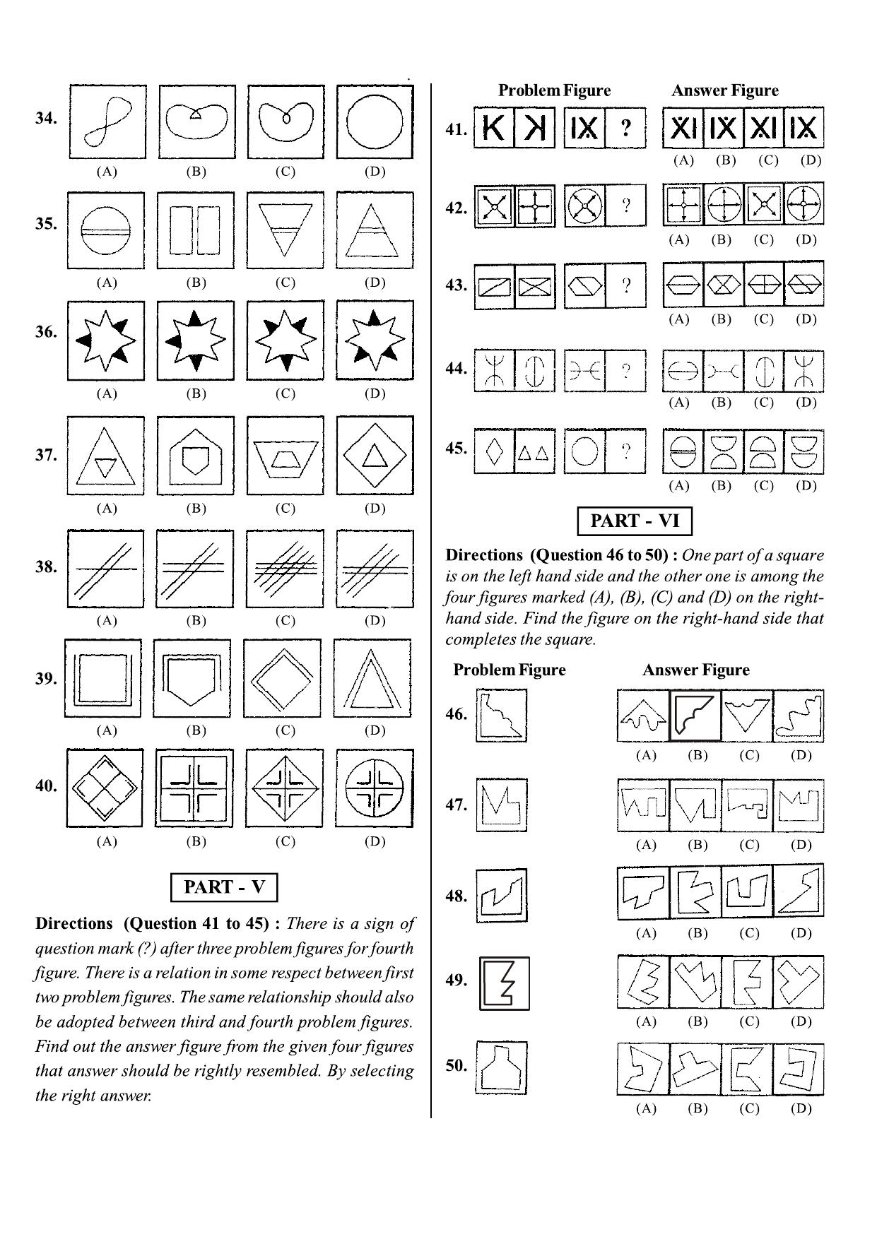 JNVST Class 6 2010 Question Paper with Solutions - Page 3