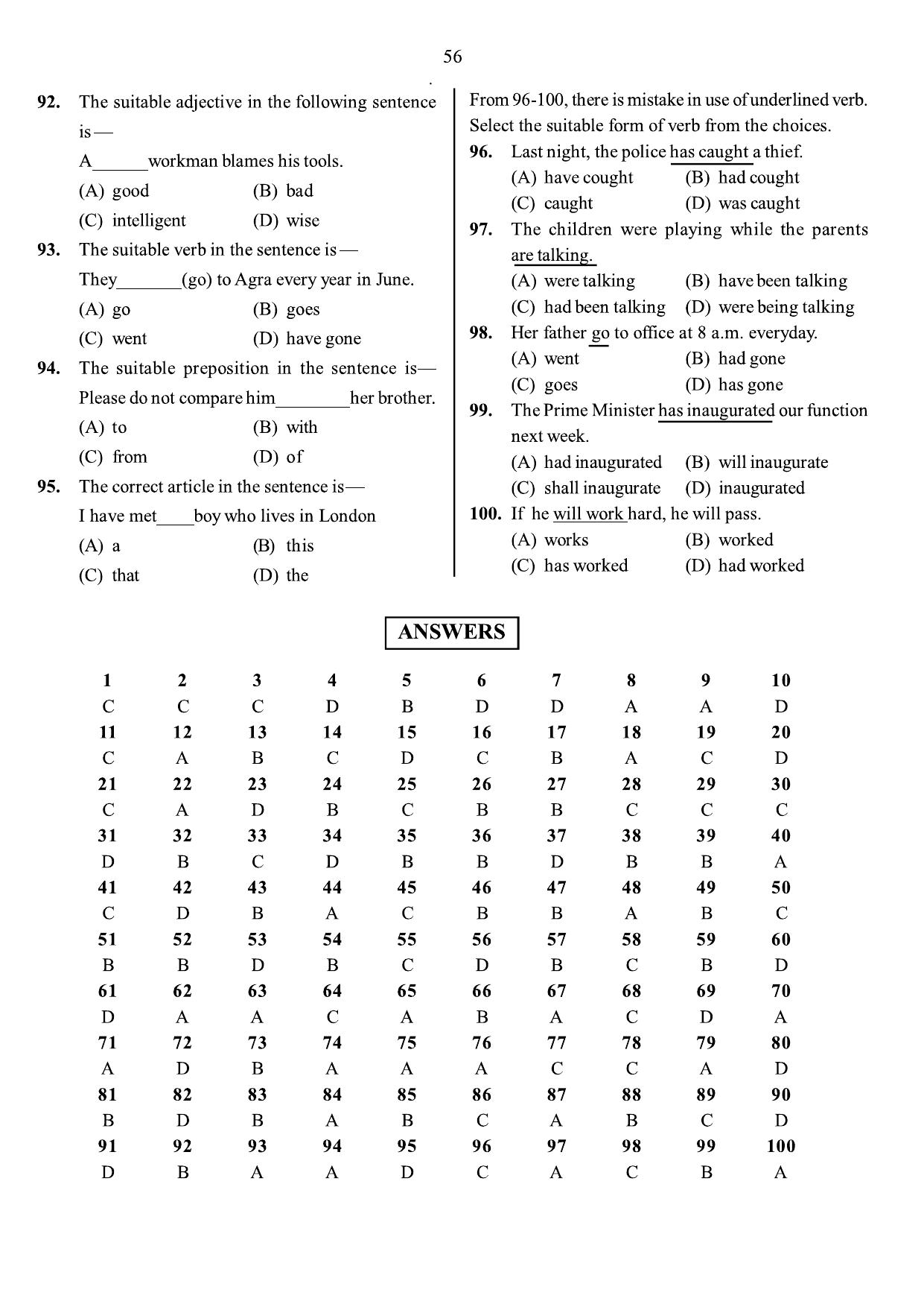 JNVST Class 6 2010 Question Paper with Solutions - Page 7