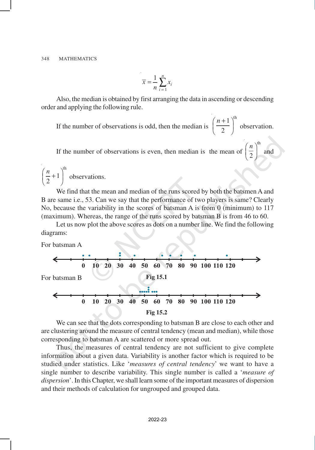 NCERT Book for Class 11 Maths Chapter 15 Statistics - Page 2