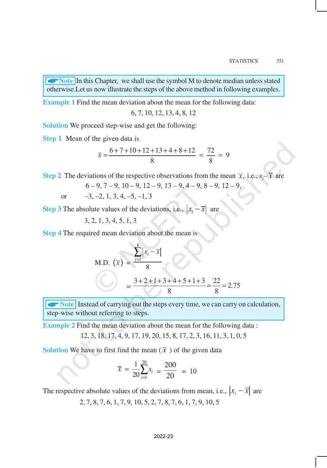 NCERT Book for Class 11 Maths Chapter 15 Statistics - Page 5