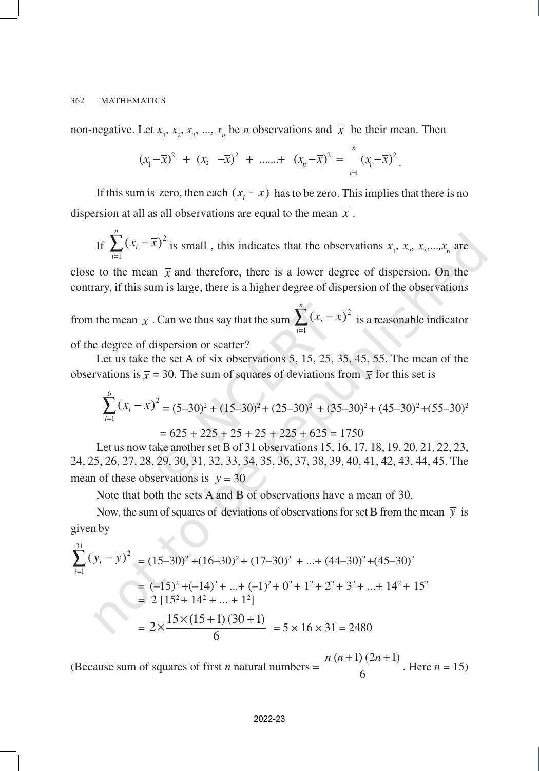 NCERT Book for Class 11 Maths Chapter 15 Statistics - Page 16
