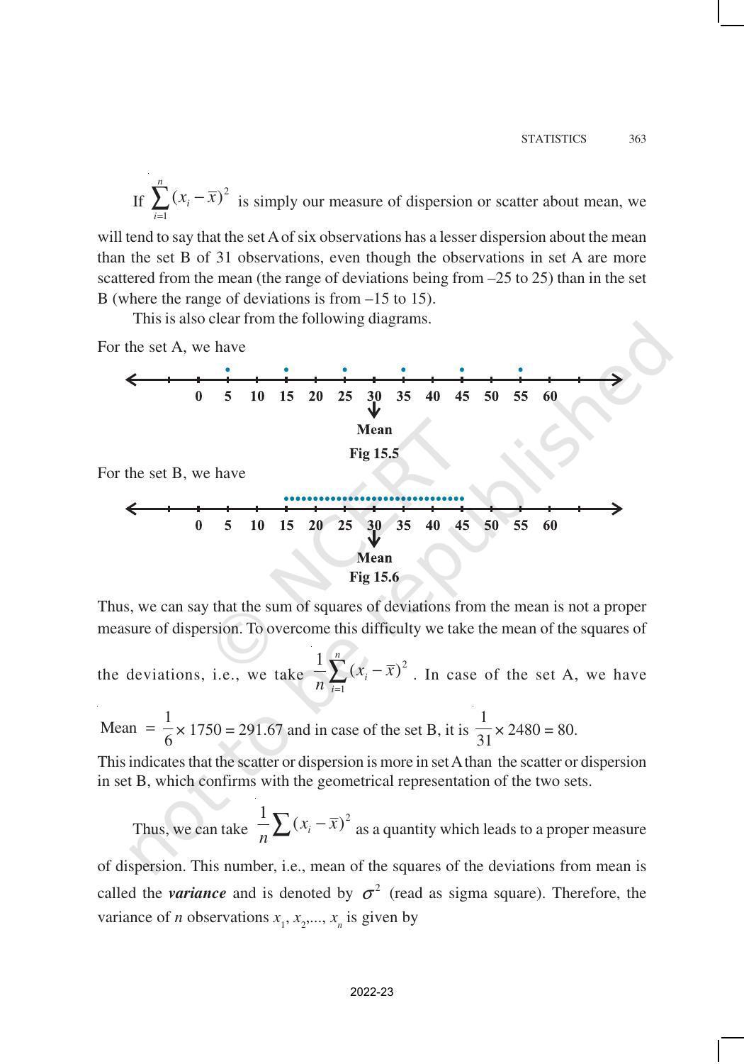 NCERT Book for Class 11 Maths Chapter 15 Statistics - Page 17
