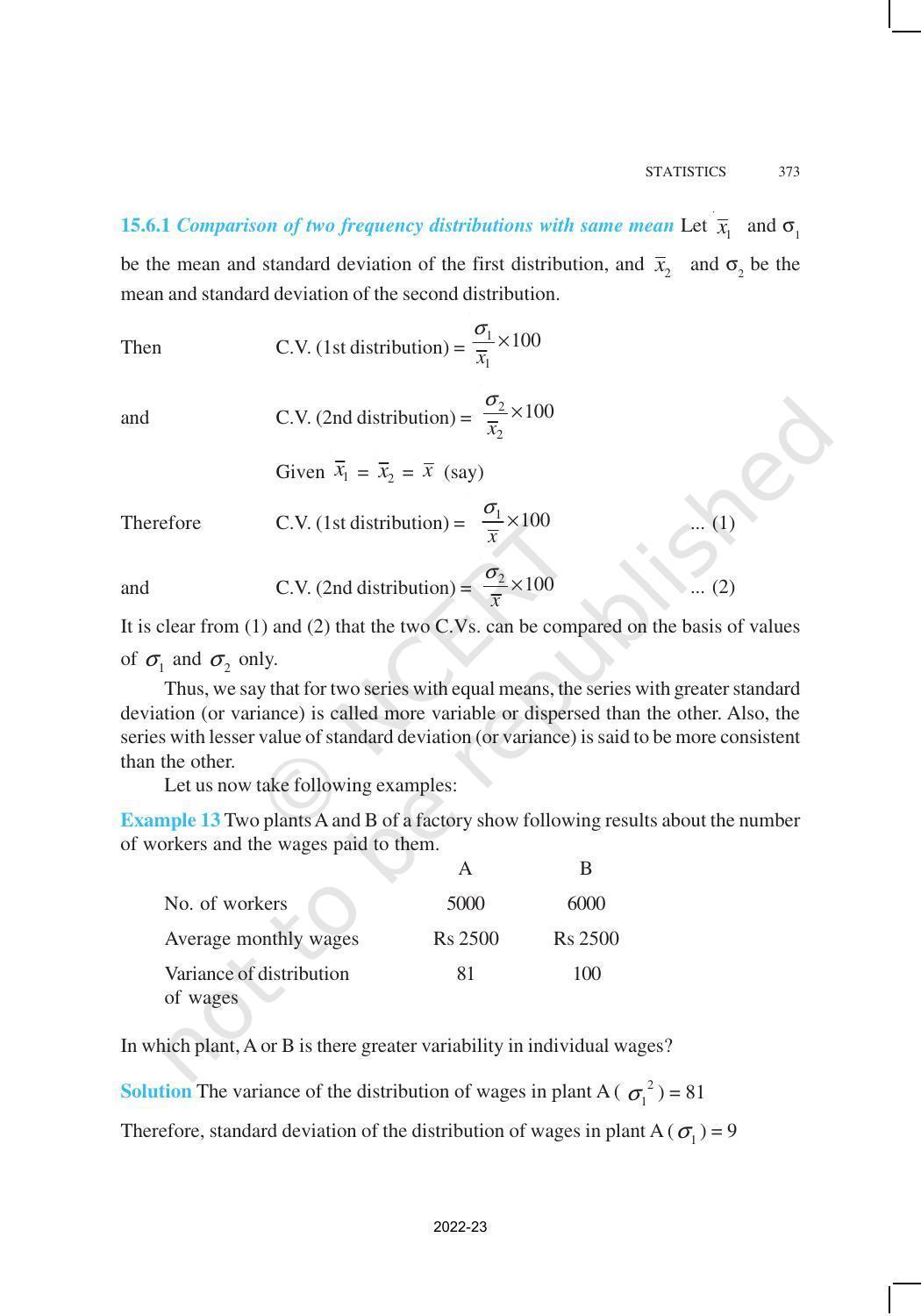 NCERT Book for Class 11 Maths Chapter 15 Statistics - Page 27