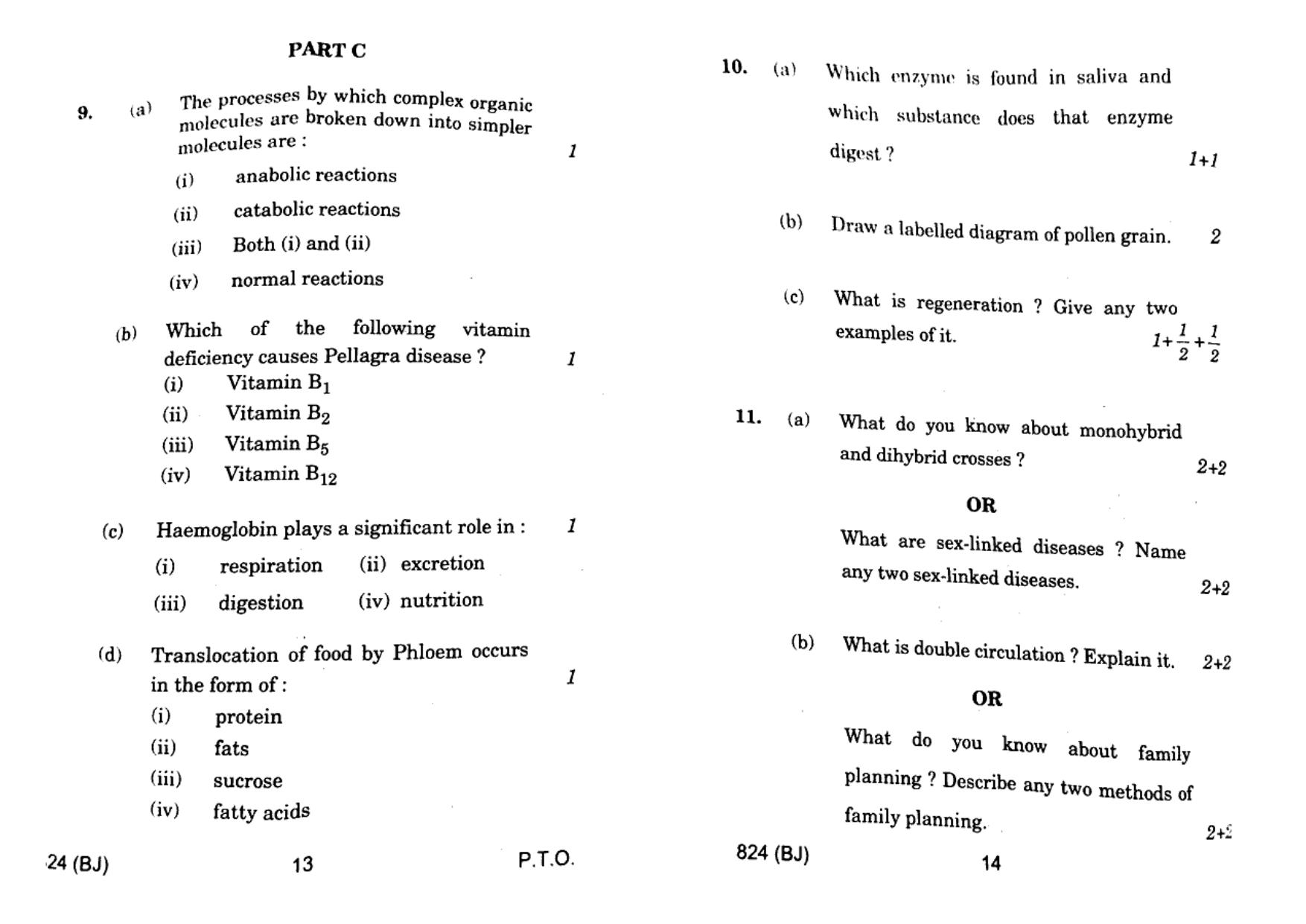 UP Board Previous Year Question Paper Class 10 Science (824 BJ) – 2022 - Page 7