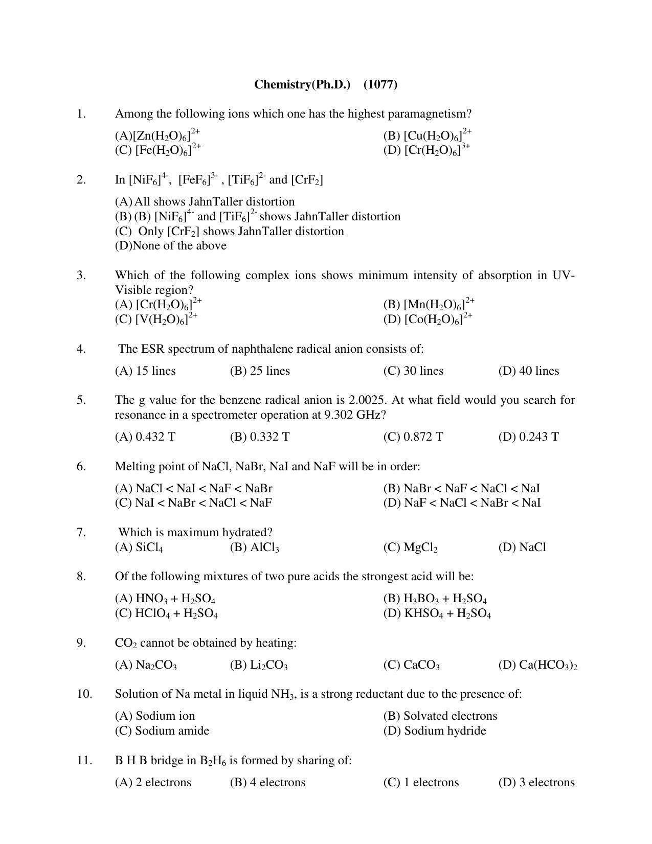 PU MPET Ancient Indian History 2017 Question Paper - Page 44