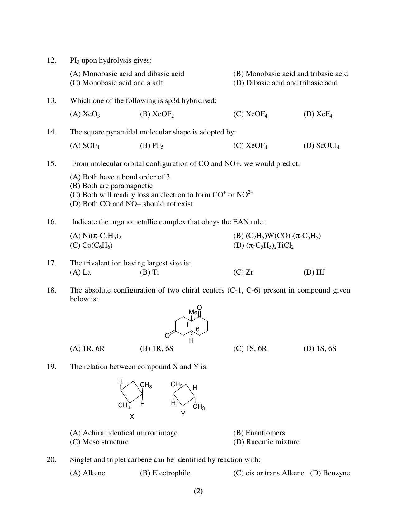 PU MPET Ancient Indian History 2017 Question Paper - Page 45