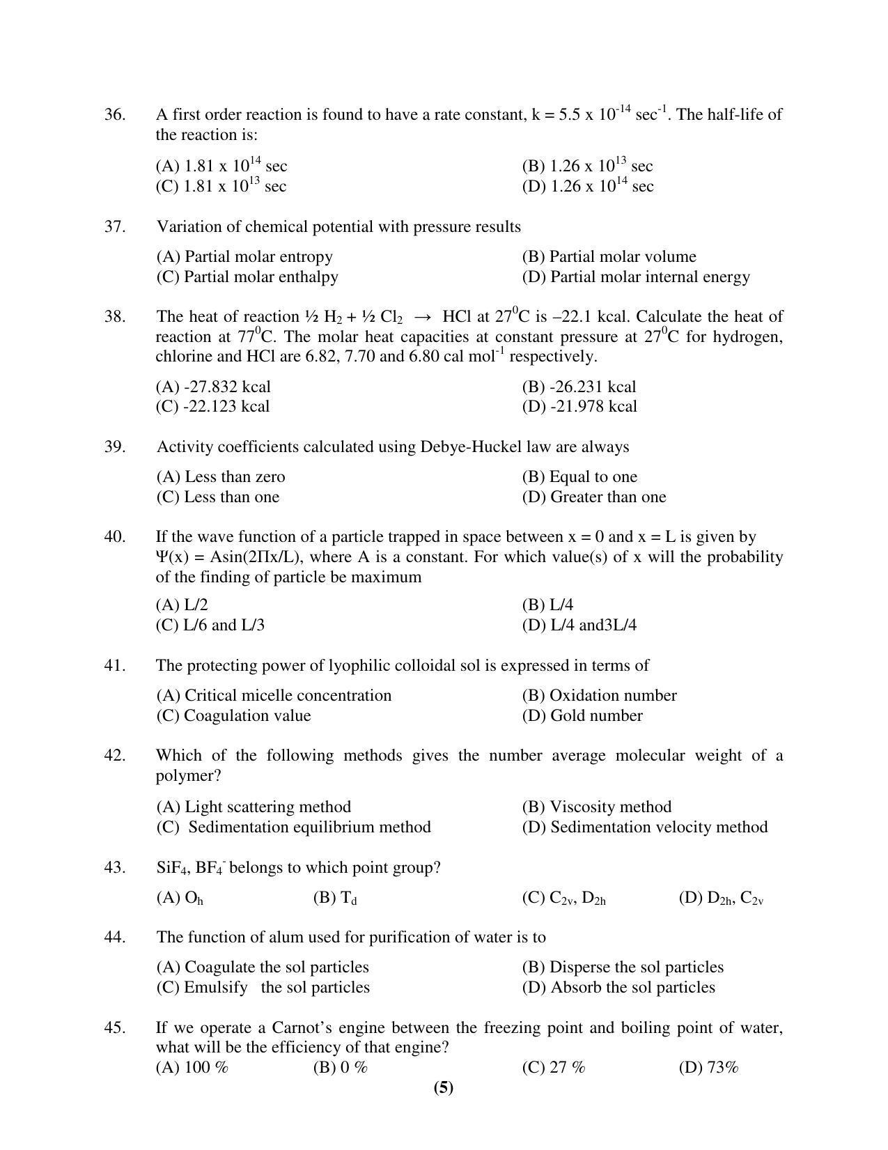 PU MPET Ancient Indian History 2017 Question Paper - Page 48