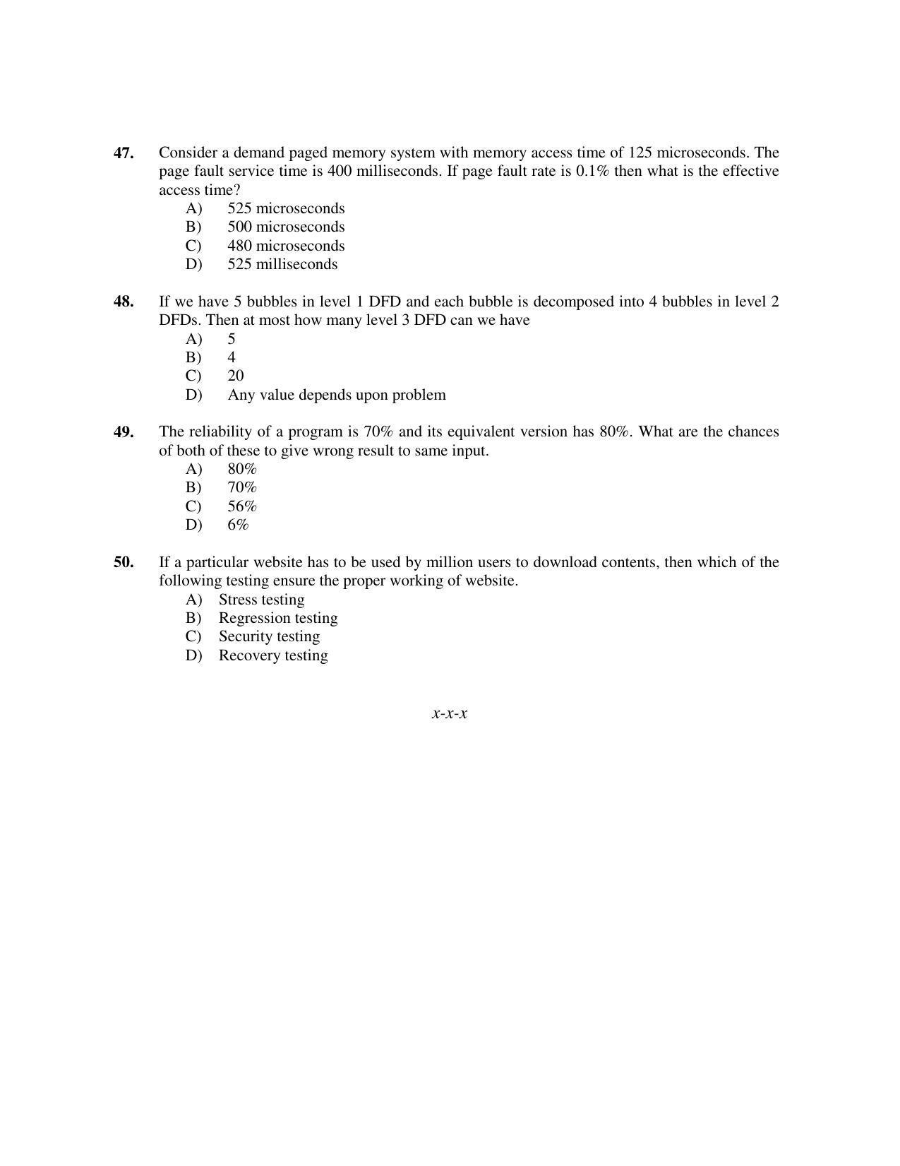 PU MPET Ancient Indian History 2017 Question Paper - Page 71